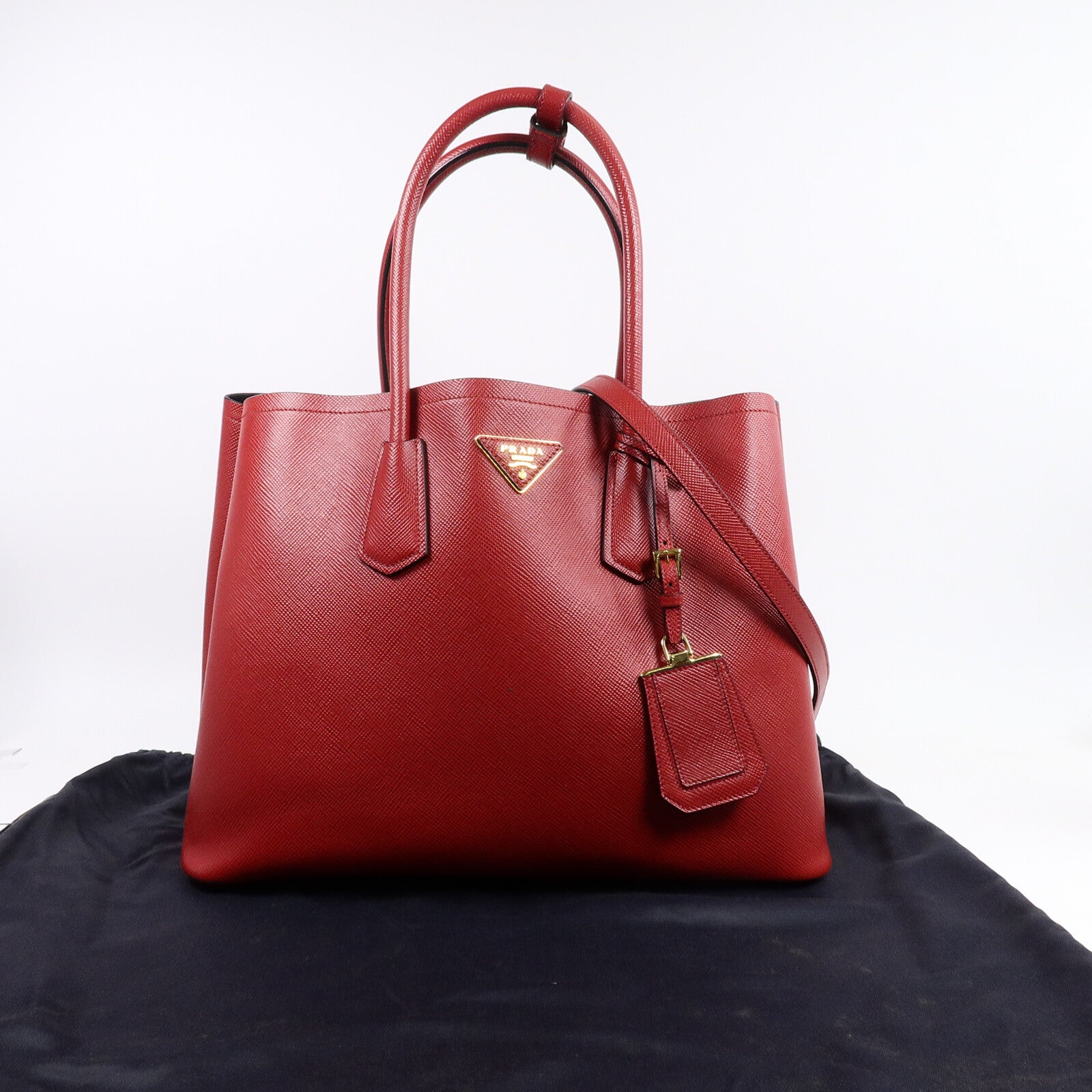 PRADA 牛皮皮革2 Way Shoulder Bag手挽肩背兩用袋
