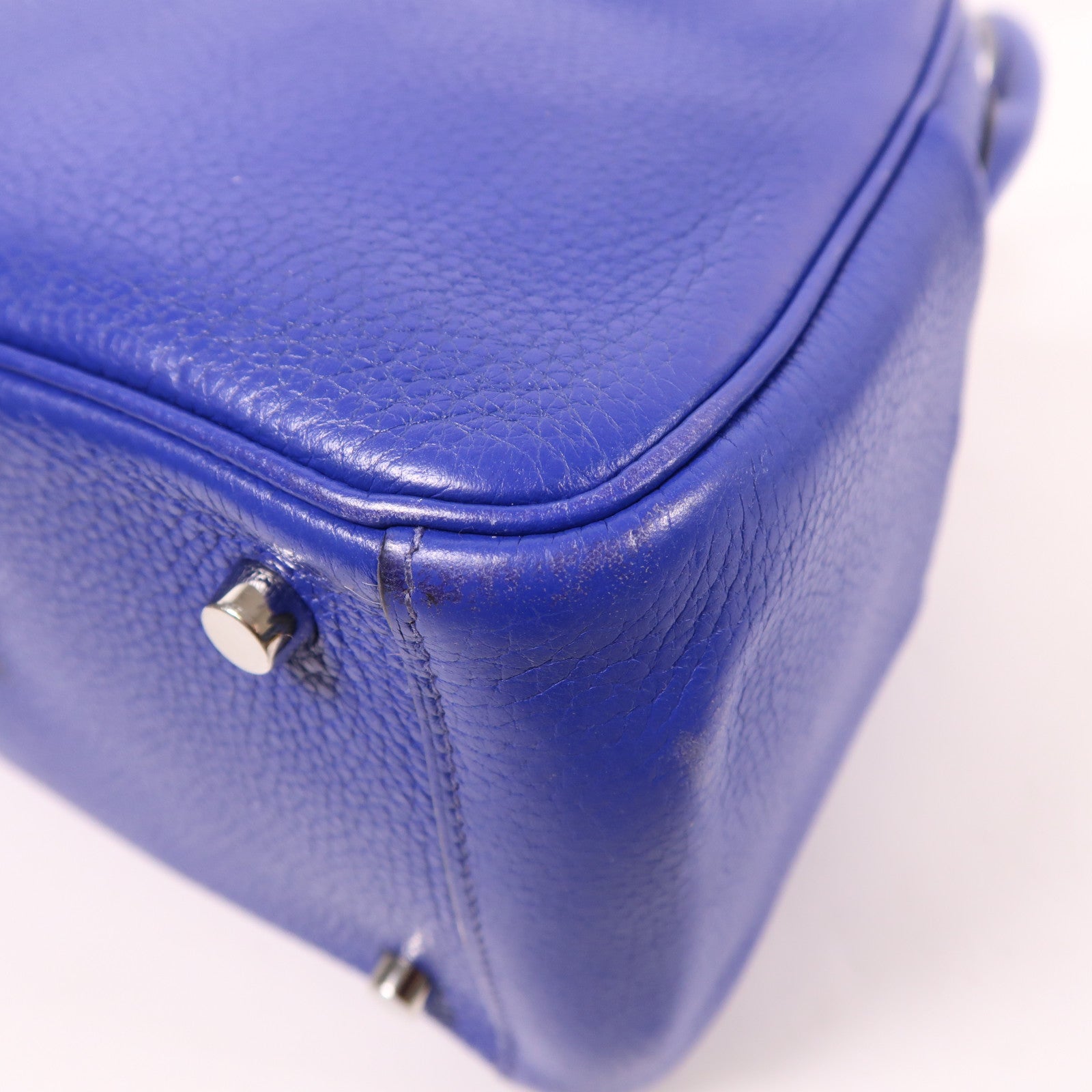 HERMES 【激減優惠】Clemence皮革/鱷魚皮革Niloticus Lindy 26肩背袋