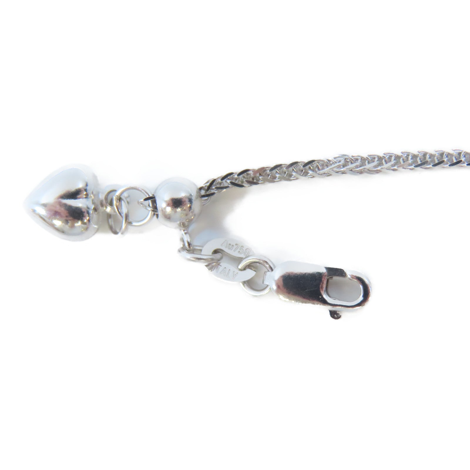 JEWELRY 18K白金Diamond Pendant Necklace1.02ct鑽石吊墜項鍊#44cm