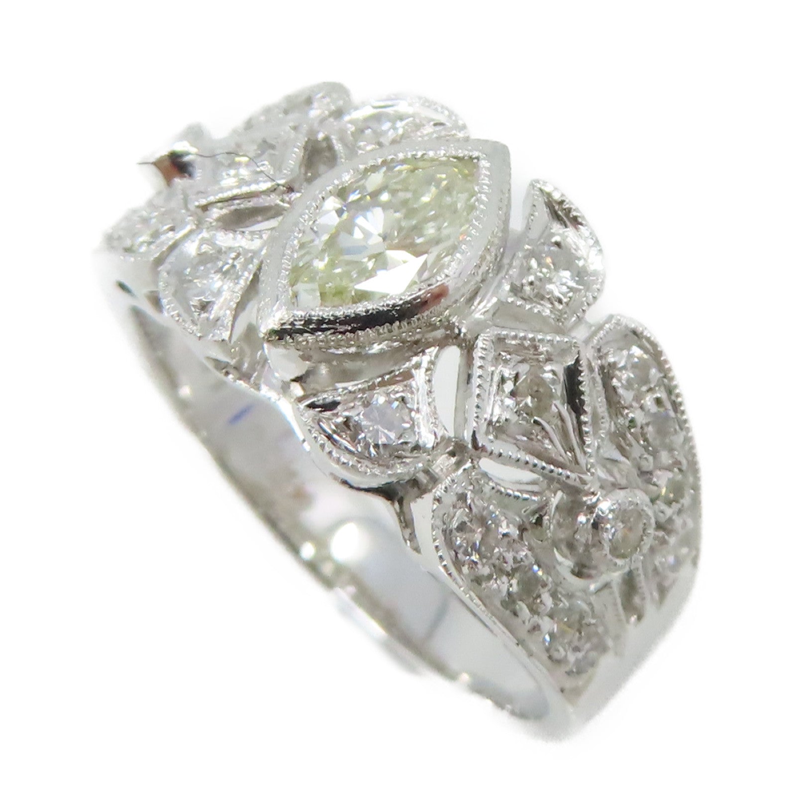 JEWELRY 【激減優惠】18K白金/0.47ct/0.94ct鑽石Diamond Ring戒指US#5.25