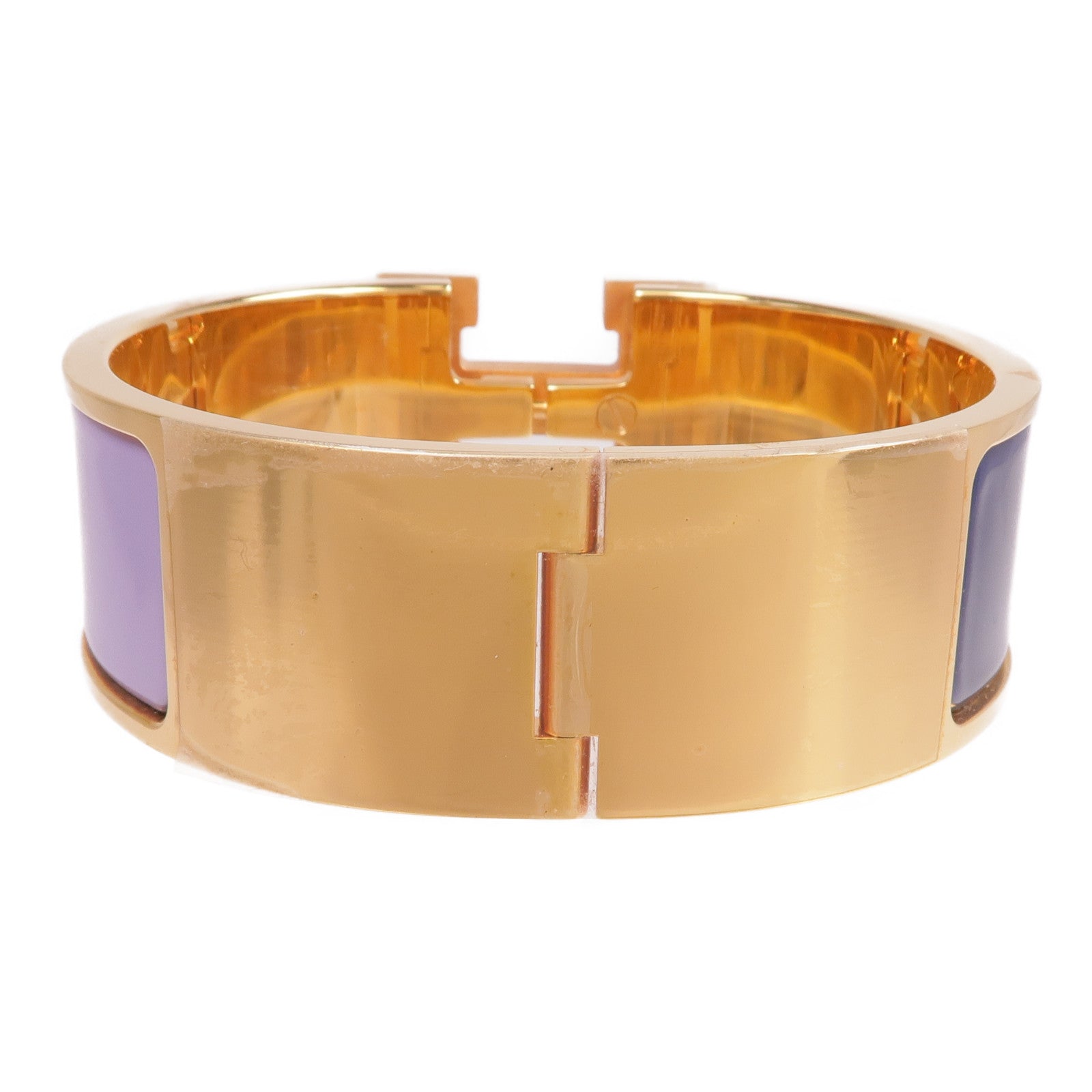HERMES 金屬/琺瑯Clic-Clac H Bracelet手鐲