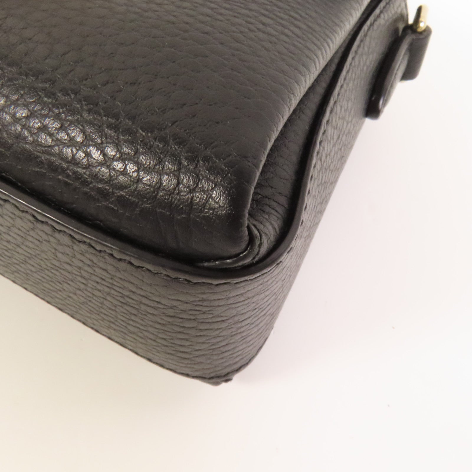 GUCCI 牛皮皮革Interlocking G Chain Mini Bag金扣肩背袋