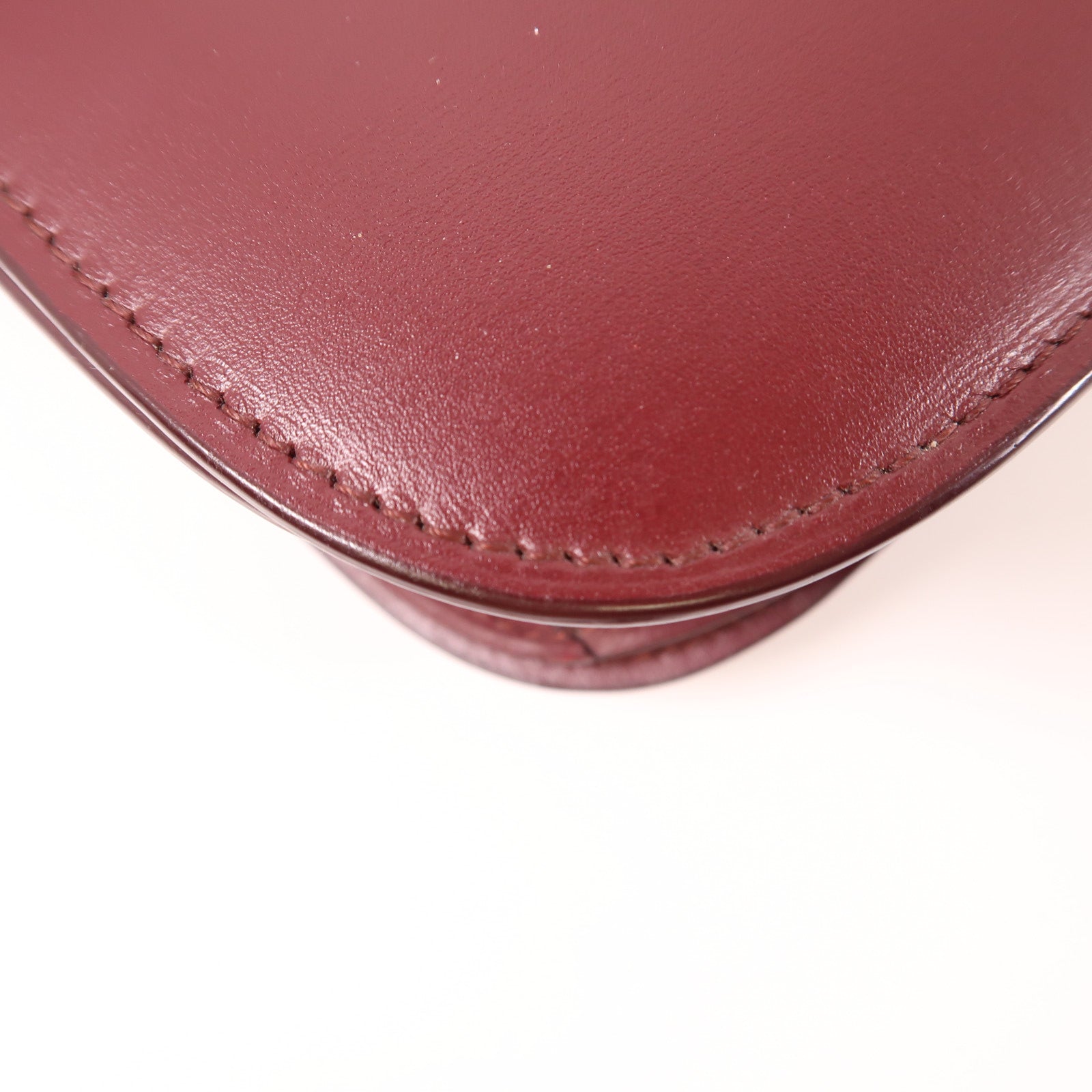 CELINE 【激減優惠】牛皮皮革Classic Box金扣肩背袋紅色