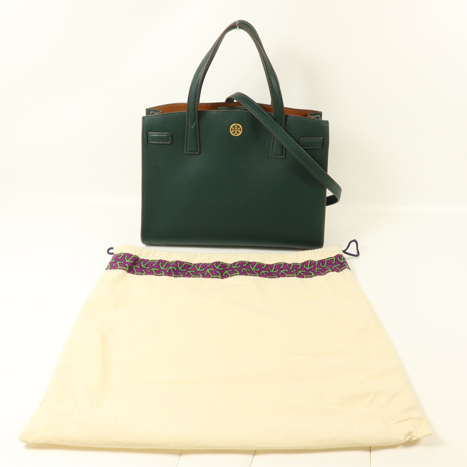 Tory Burch 牛皮皮革Shoulder Bag手挽肩背兩用袋