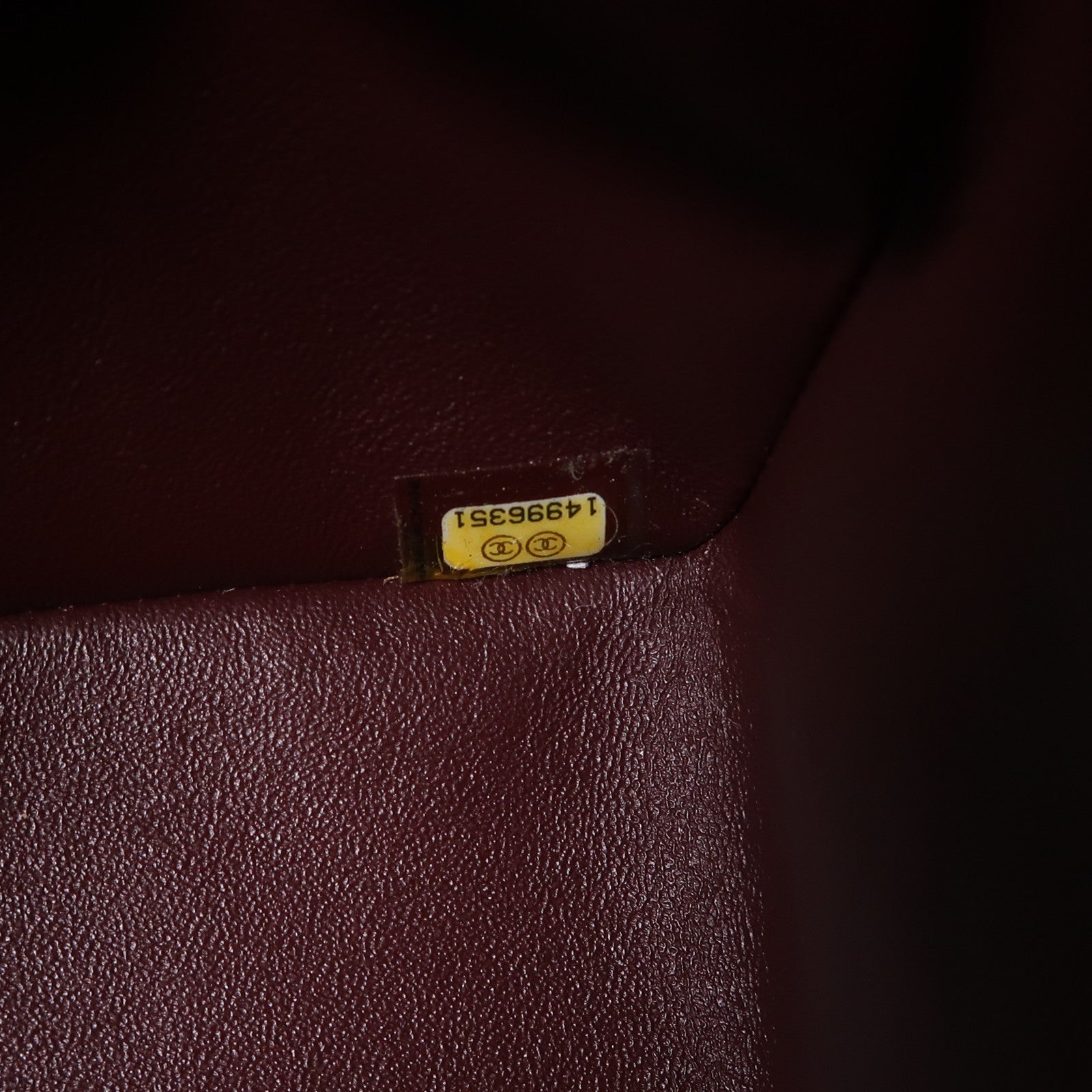 CHANEL 牛皮皮革Large Classic銀扣鏈帶肩背袋