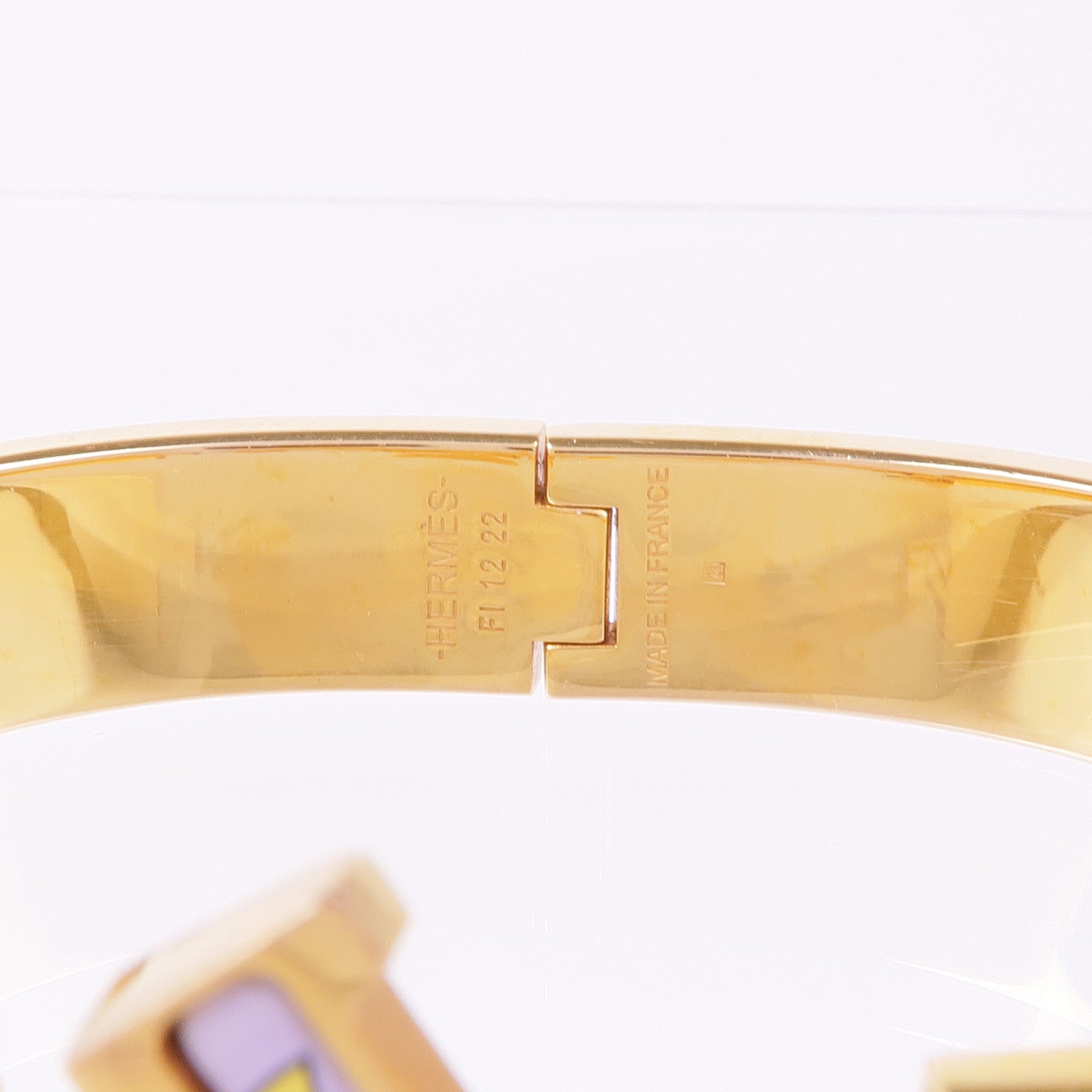 HERMES 琺瑯/金屬Clic H手鐲