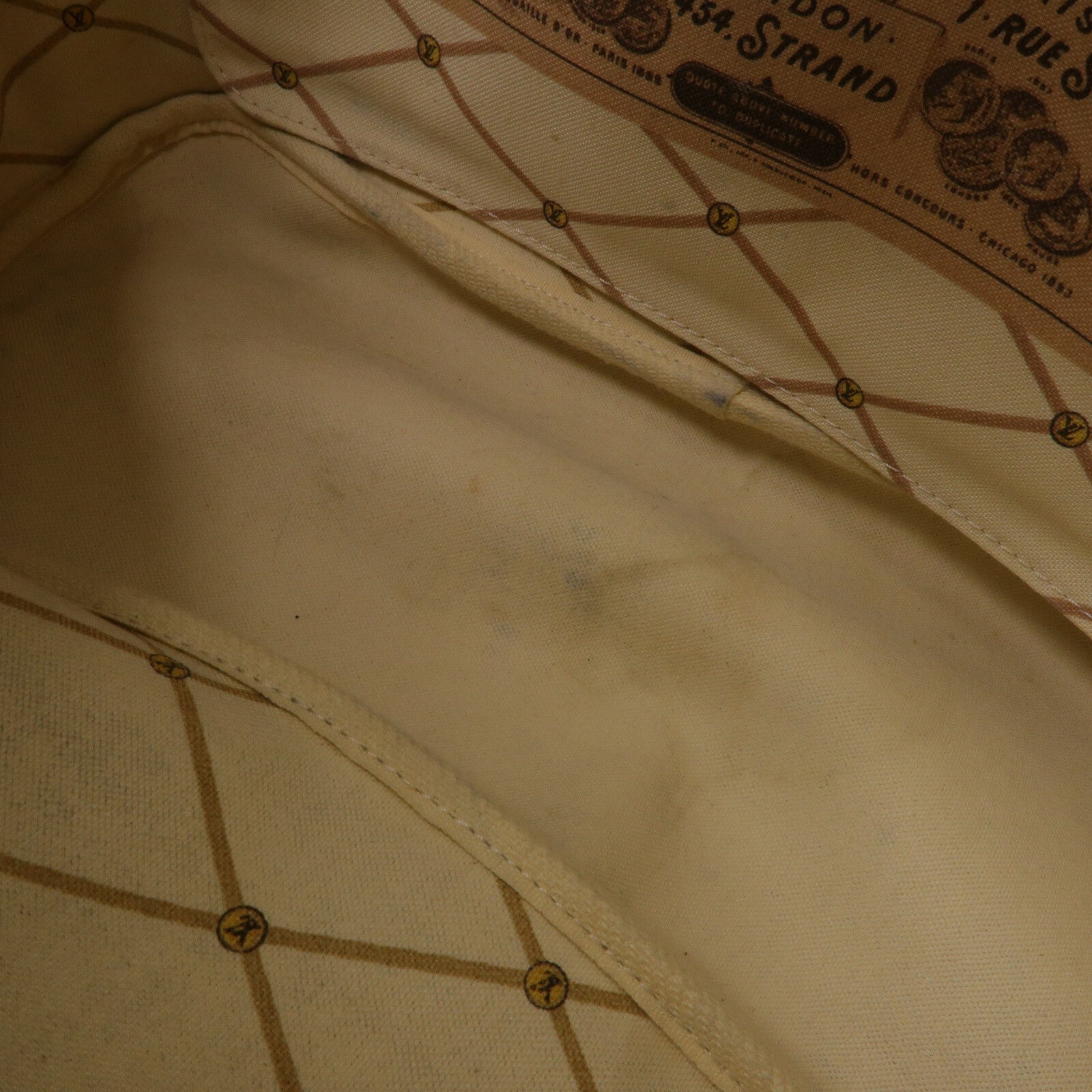 LOUIS VUITTON Damier Azur Neverfull MM手挽袋