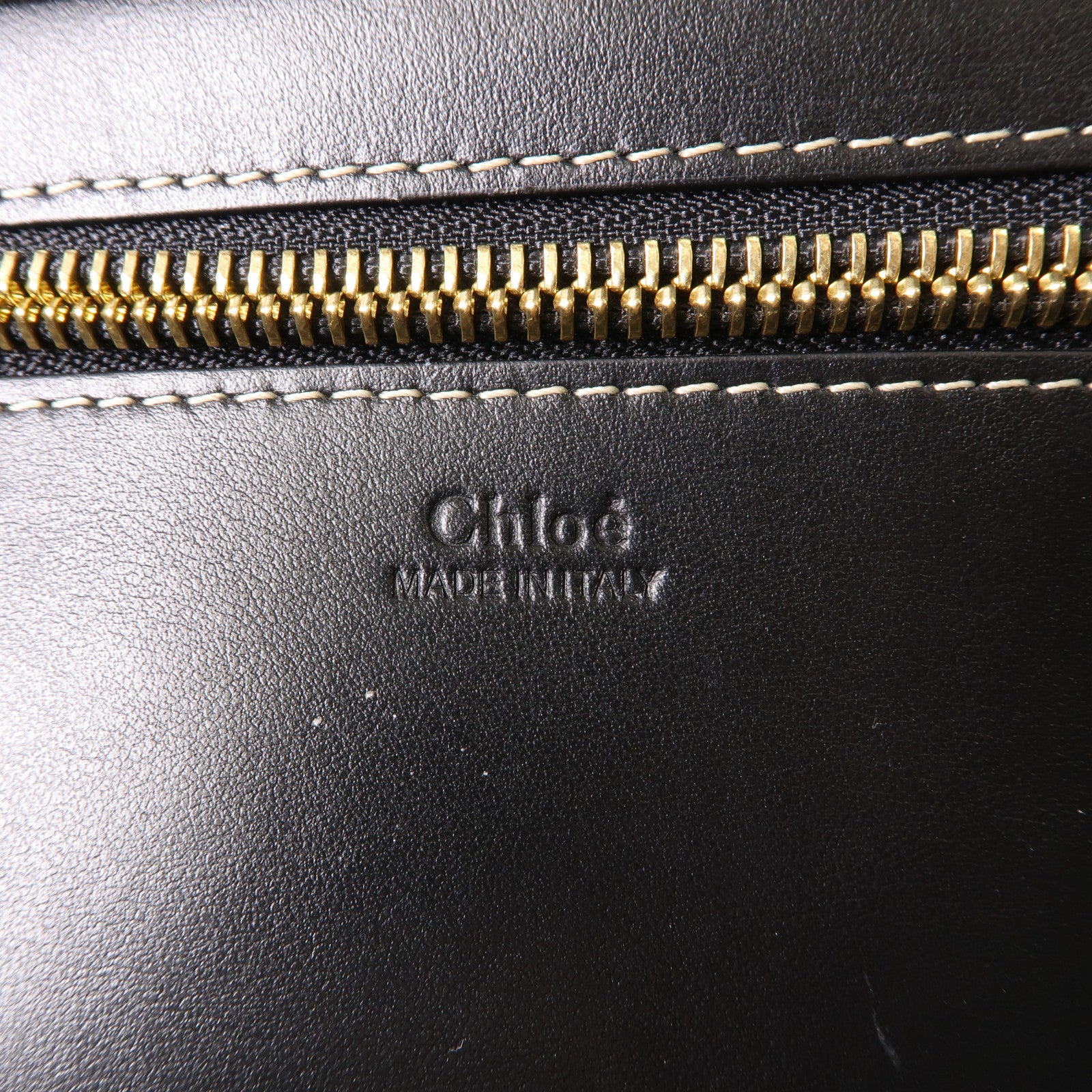 Chloe 羊毛毯Woody Medium Tote肩背袋灰色/米色
