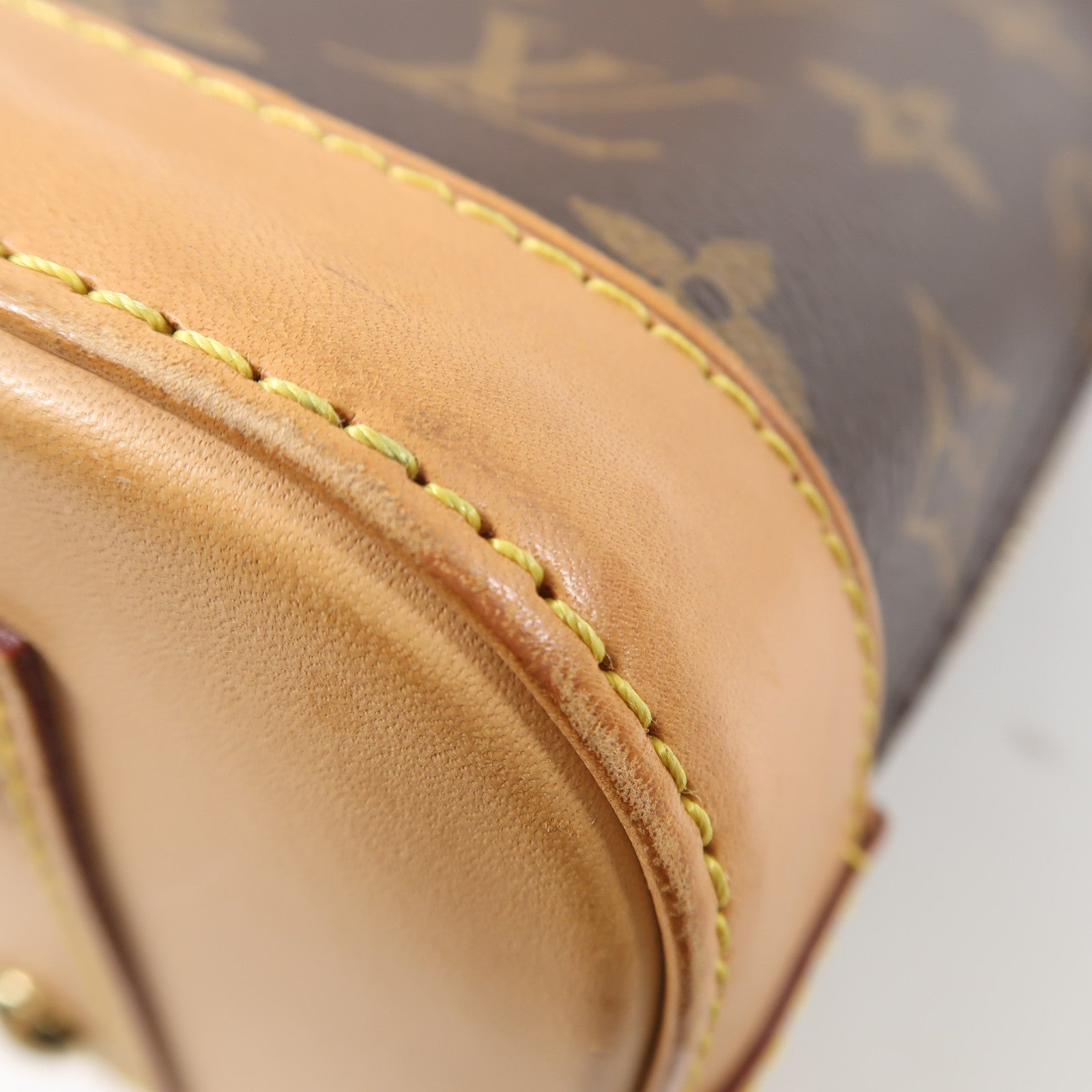 LOUIS VUITTON 【激減優惠】Monogram Alma BB金扣手挽肩背兩用袋啡色