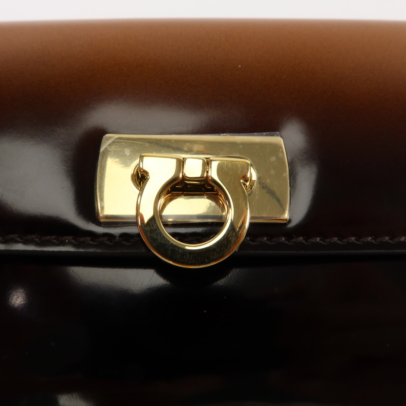 Salvatore Ferragamo 牛皮皮革Wanda Gancini Compact Wallet錢包