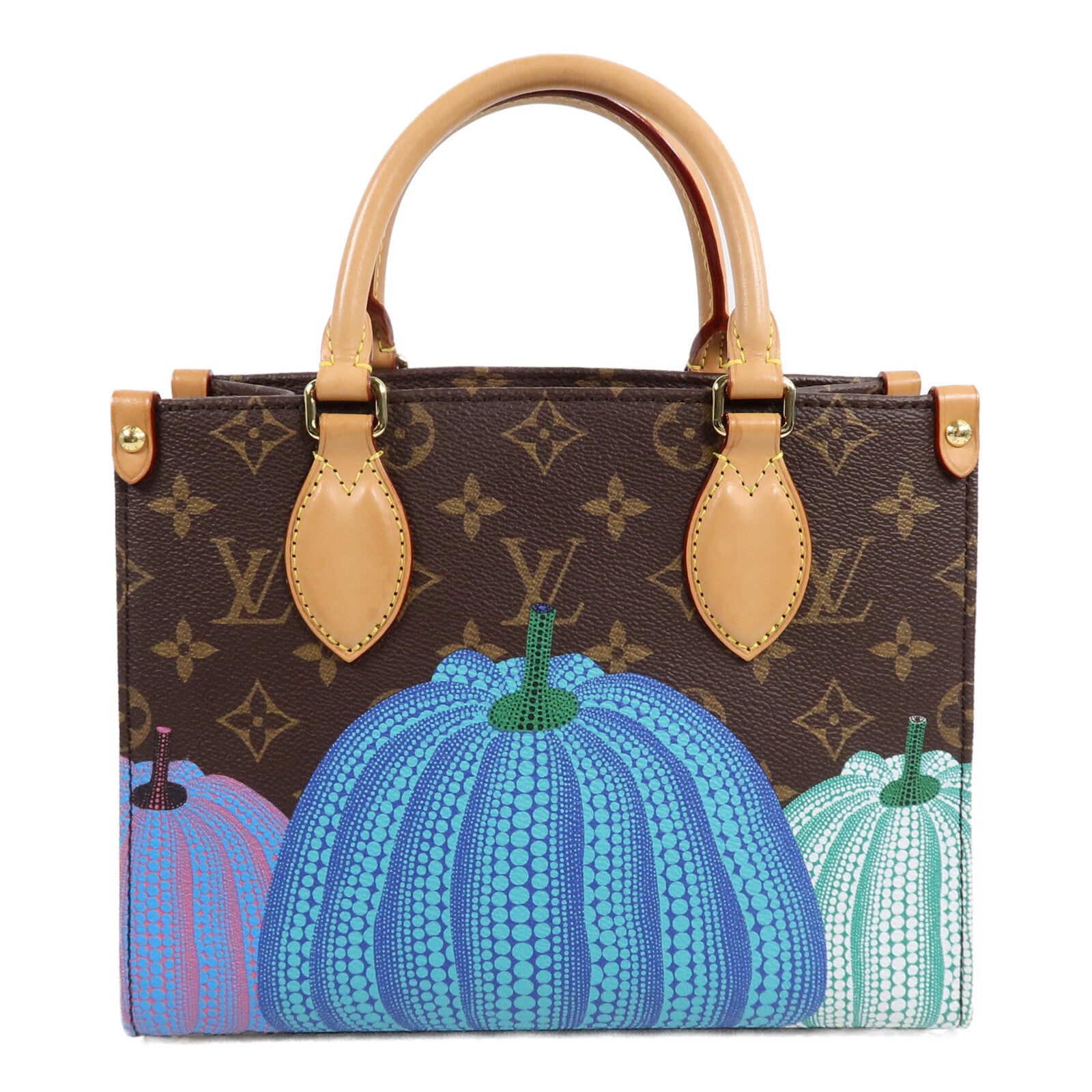 LOUIS VUITTON Monogram LV x YK OnTheGo PM手挽肩背兩用袋