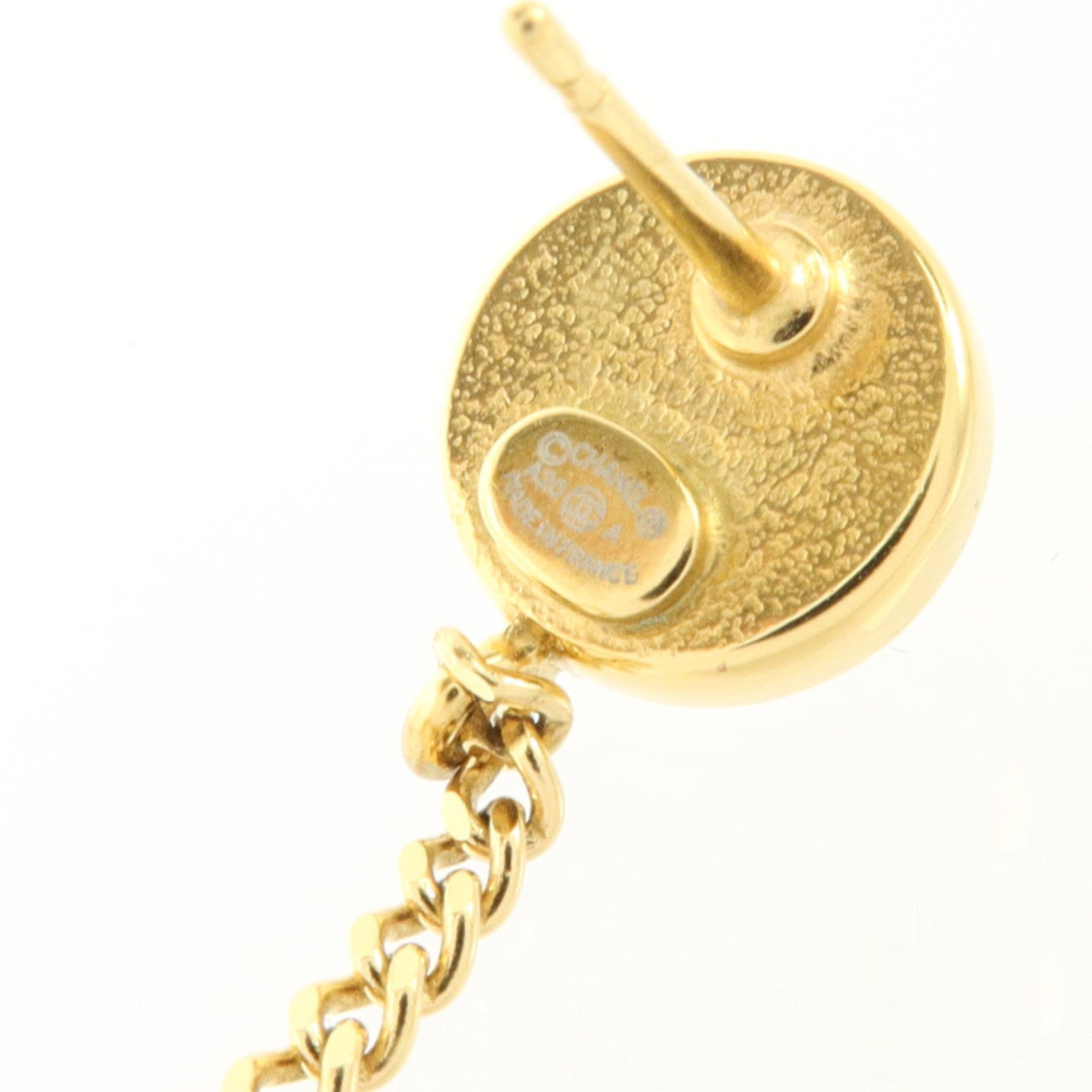 CHANEL 金屬/PVC Earrings耳環