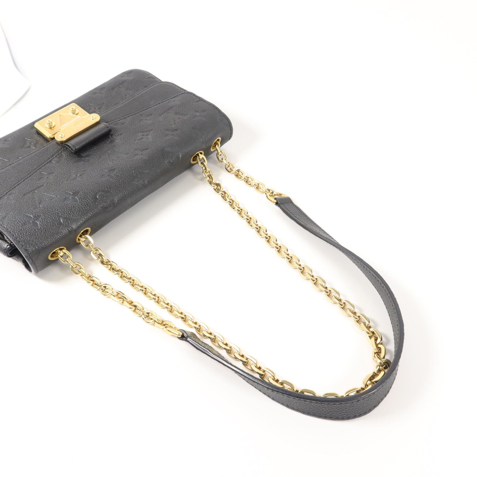 LOUIS VUITTON Monogram Empreinte Marceau鏈帶肩背袋