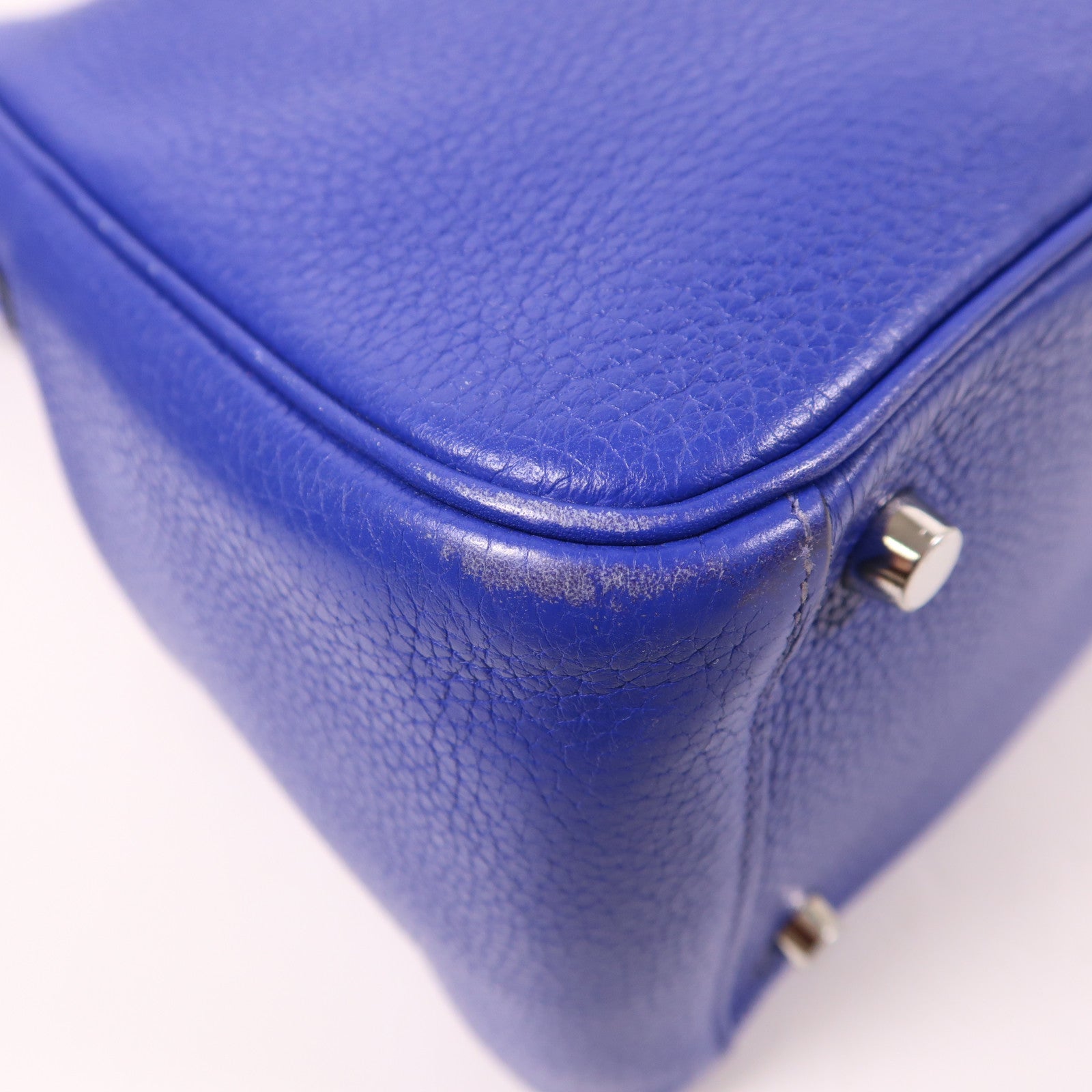 HERMES 【激減優惠】Clemence皮革/鱷魚皮革Niloticus Lindy 26肩背袋