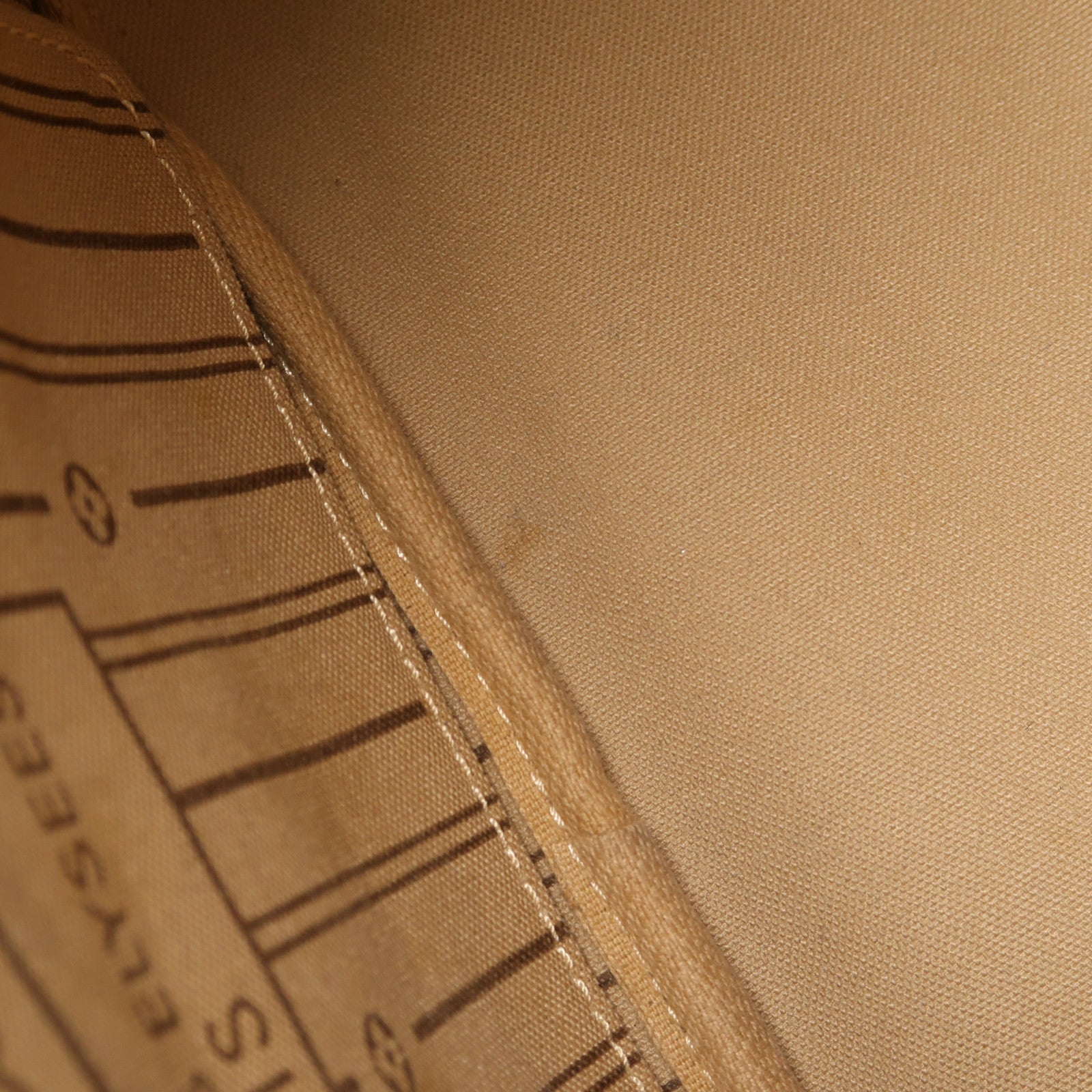 LOUIS VUITTON Monogram Neverfull MM金扣肩背袋棕色