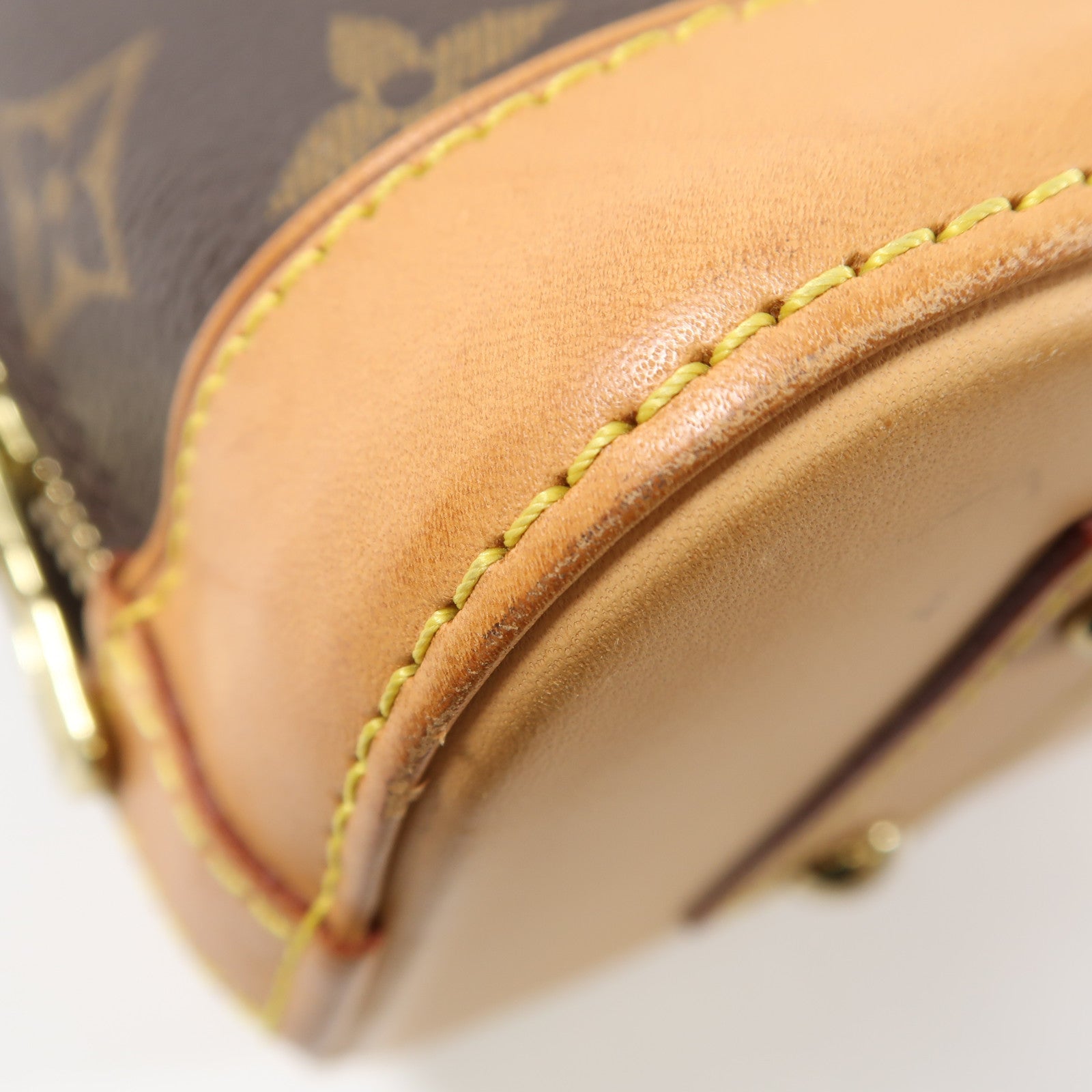 LOUIS VUITTON 【激減優惠】Monogram Alma BB金扣手挽肩背兩用袋啡色