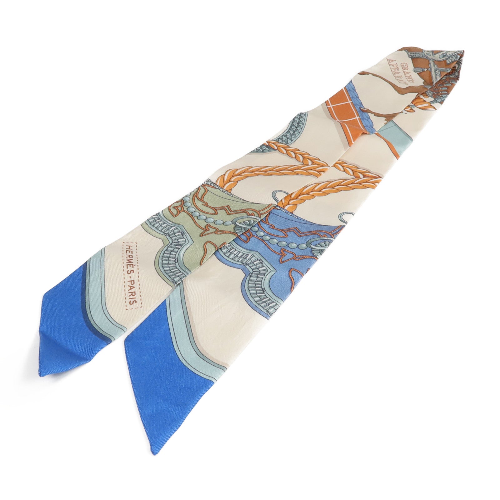 HERMES 絲質Twilly絲巾