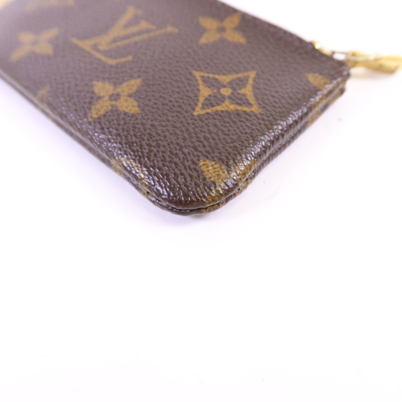 LOUIS VUITTON Monogram Key Pouch金扣鎖匙包