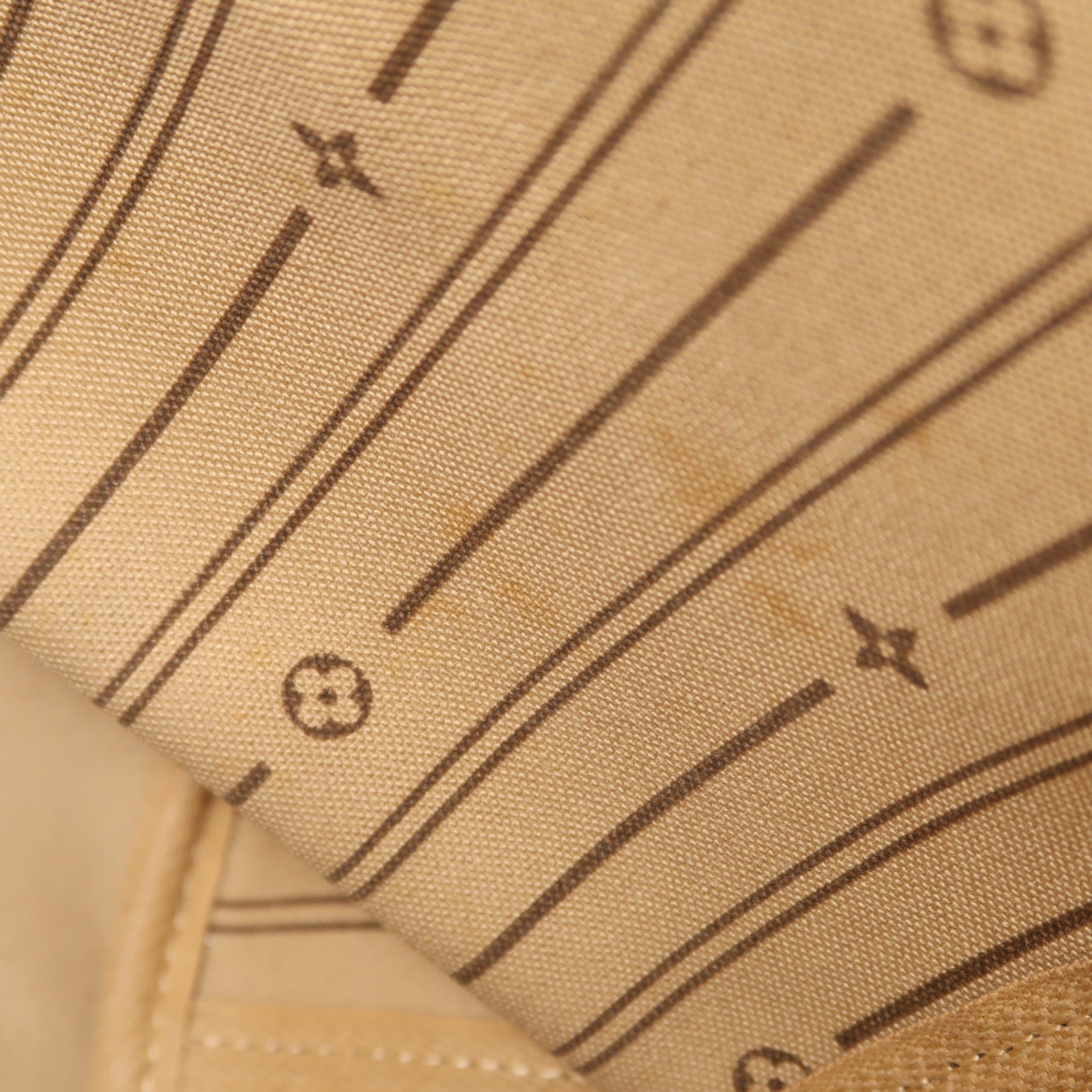 LOUIS VUITTON Monogram Neverfull MM金扣肩背袋棕色