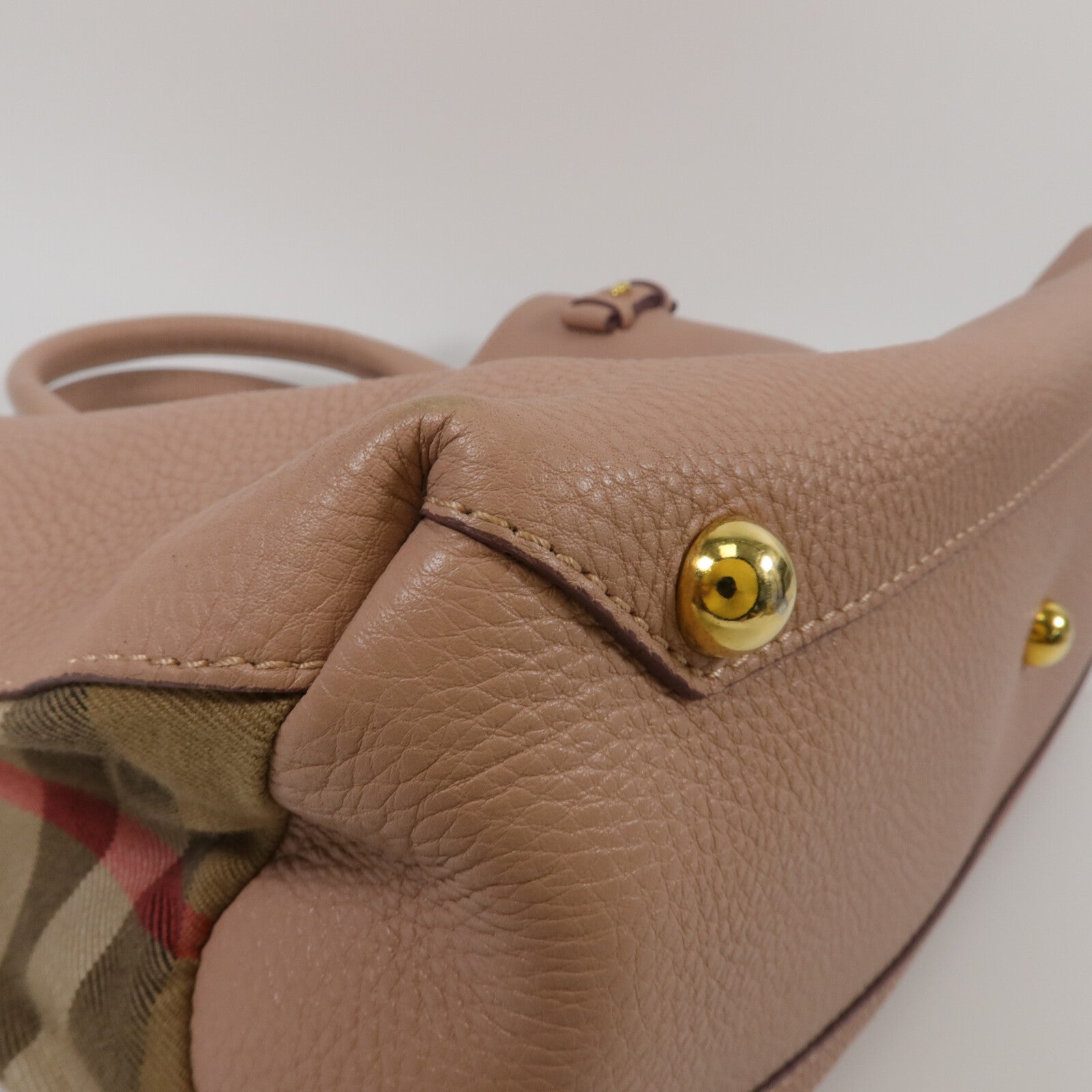 BURBERRY 牛皮皮革2Way Shoulder手挽肩背兩用袋