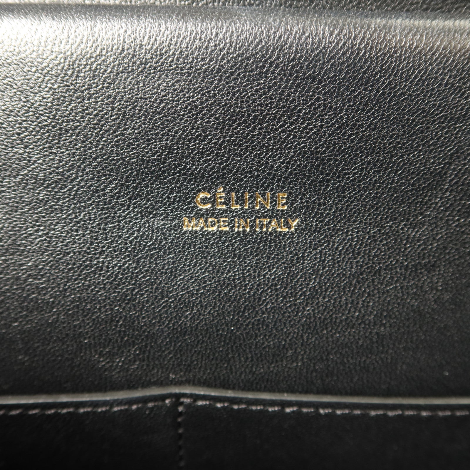 CELINE 蛇皮皮革Mini Belt Bag金扣手挽肩背兩用袋