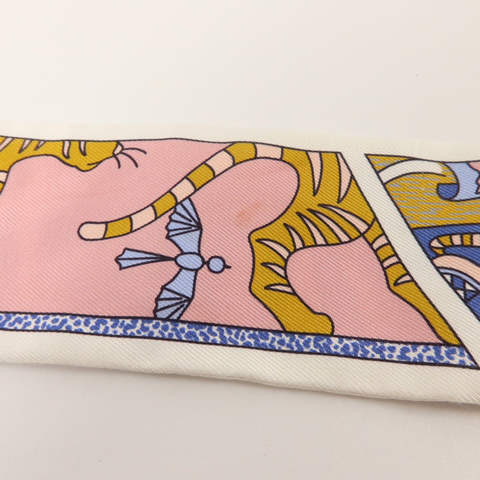 HERMES 絲質Twilly絲巾