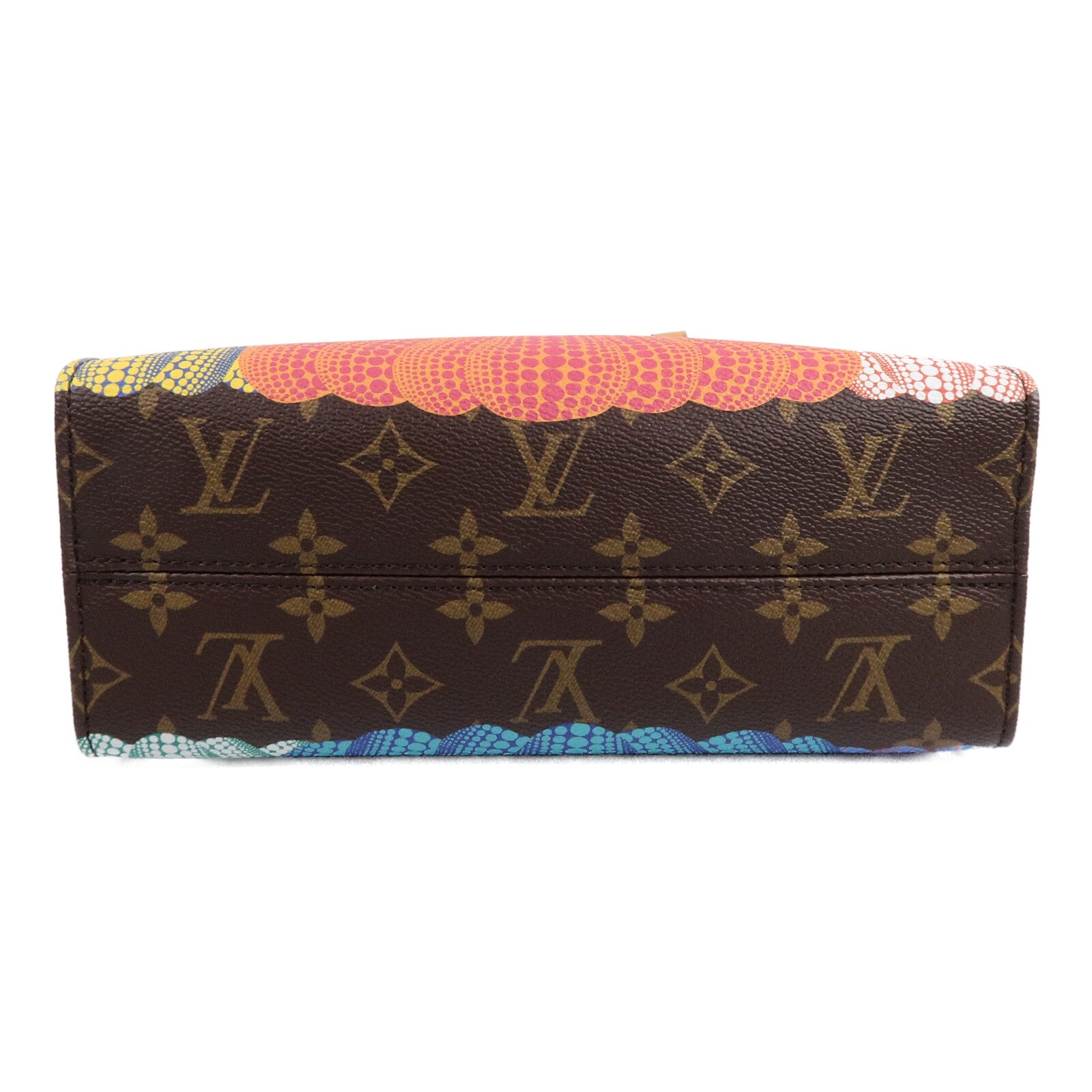 LOUIS VUITTON Monogram LV x YK OnTheGo PM手挽肩背兩用袋