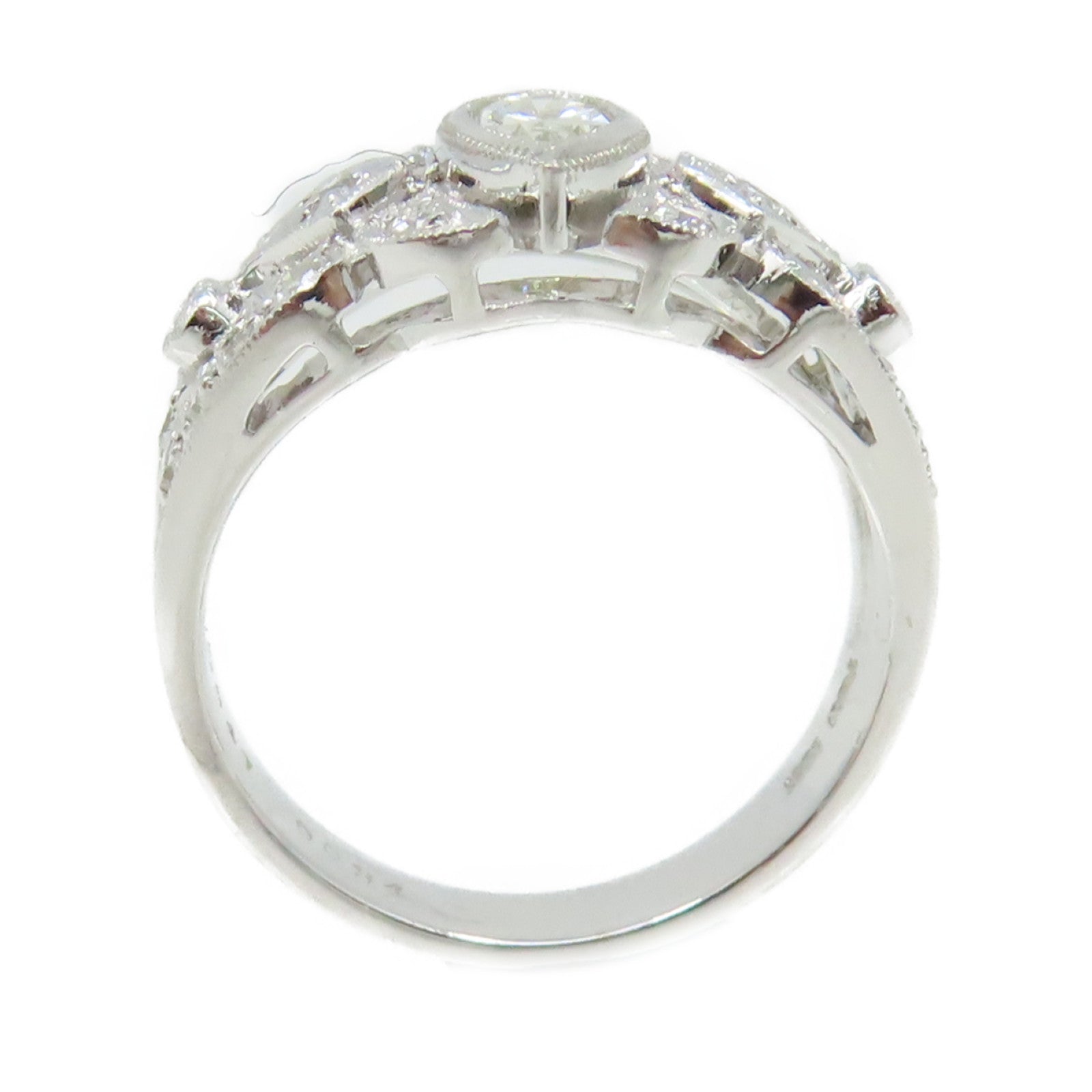 JEWELRY 【激減優惠】18K白金/0.47ct/0.94ct鑽石Diamond Ring戒指US#5.25