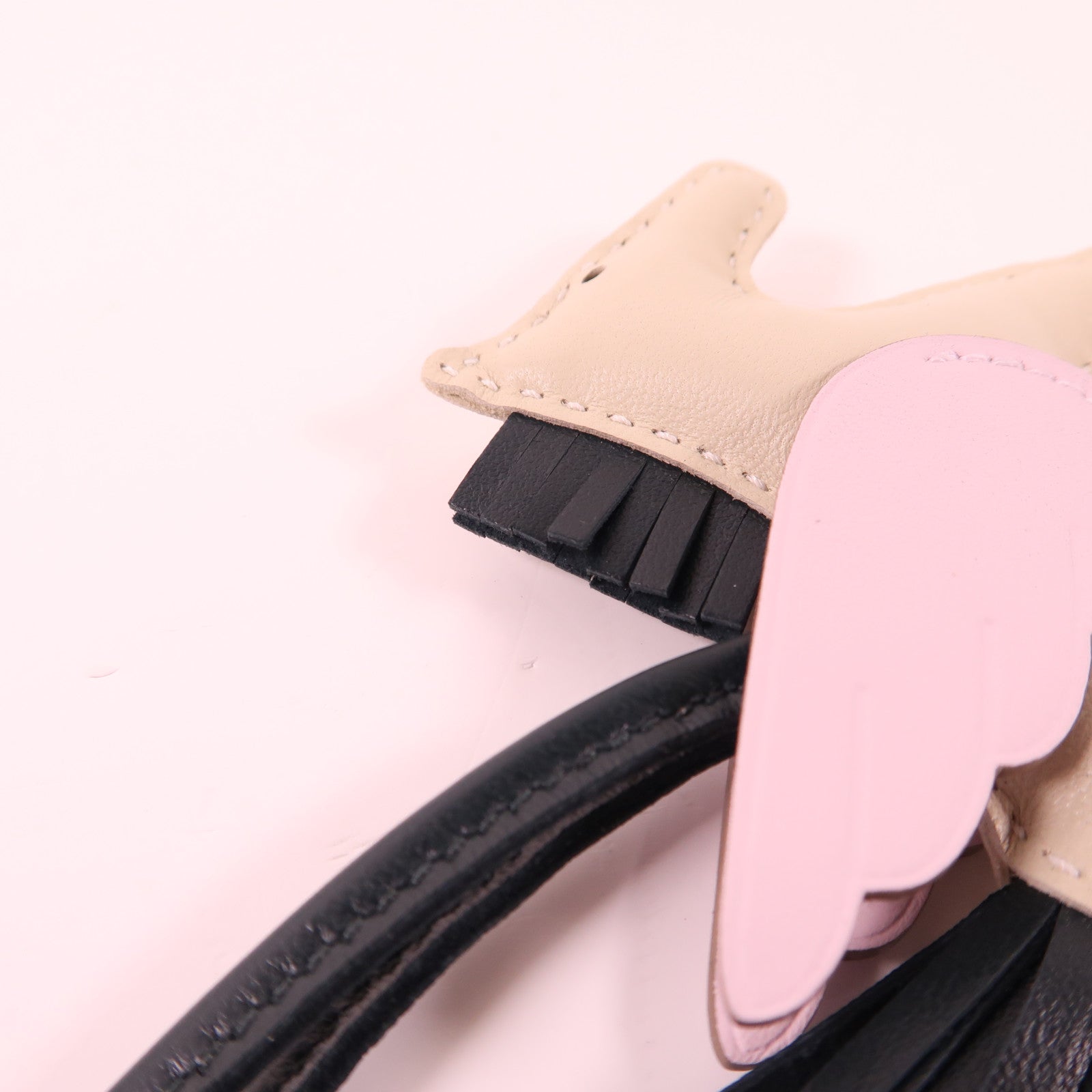 HERMES Swift皮革Rodeo Pegase PM掛飾Nata