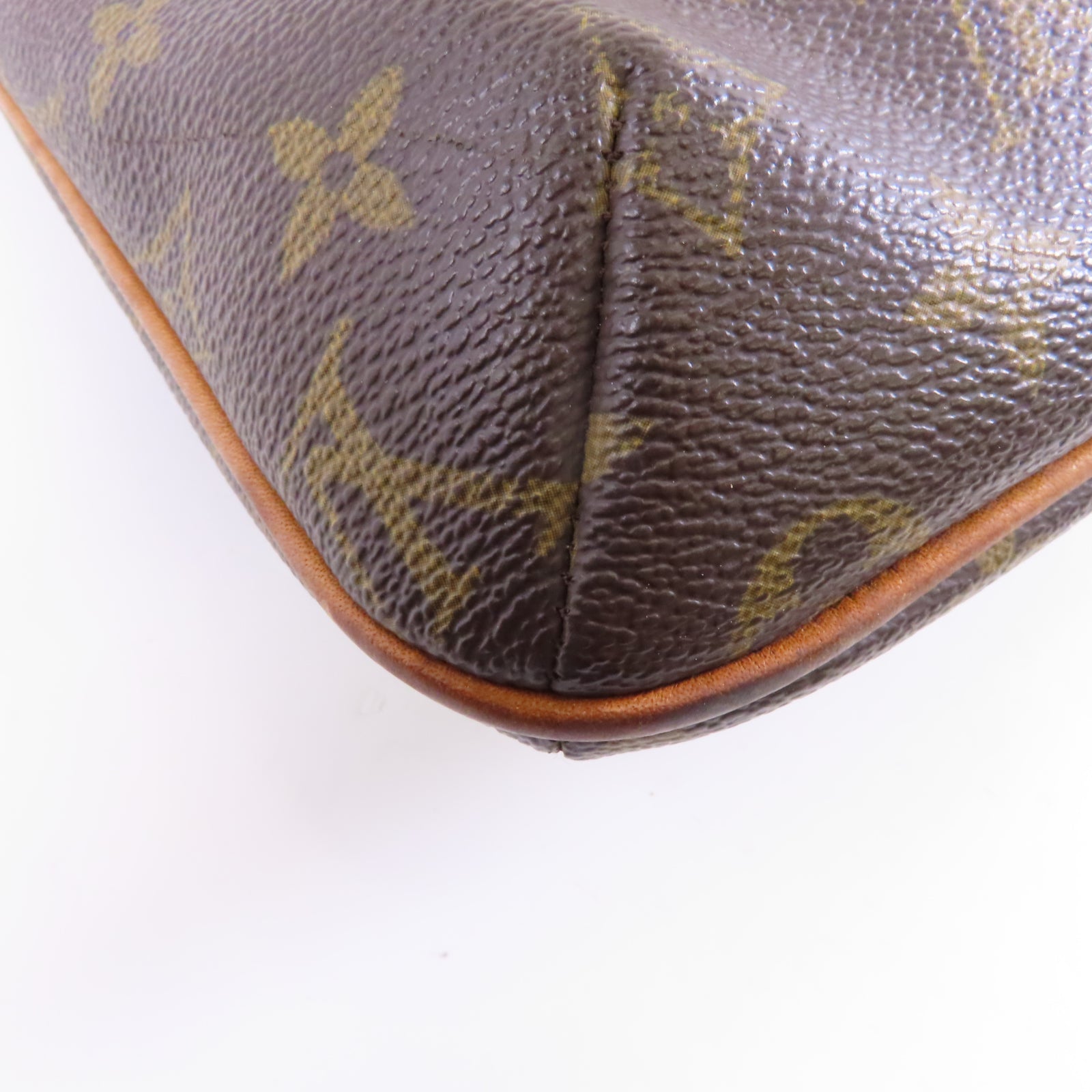 LOUIS VUITTON Monogram Musette Salsa金扣肩背袋棕色