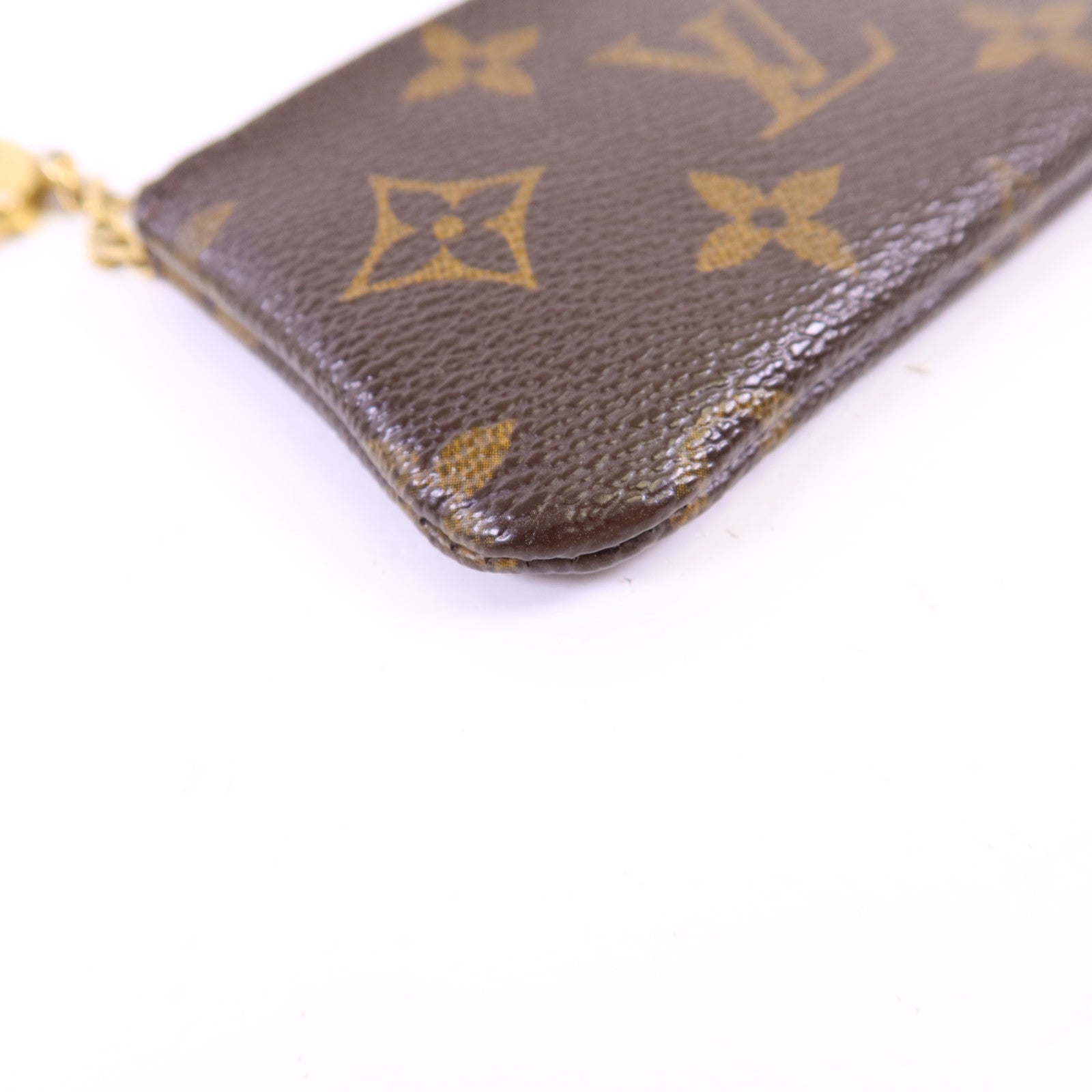 LOUIS VUITTON Monogram Key Pouch金扣鎖匙包