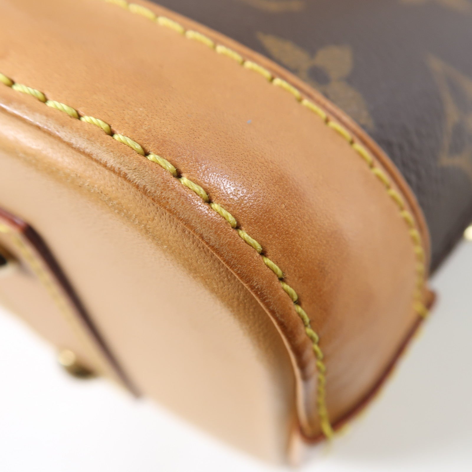 LOUIS VUITTON 【激減優惠】Monogram Alma BB金扣手挽肩背兩用袋啡色
