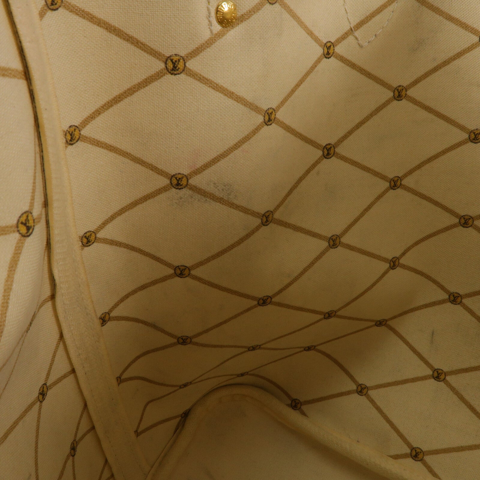 LOUIS VUITTON Damier Azur Neverfull MM手挽袋