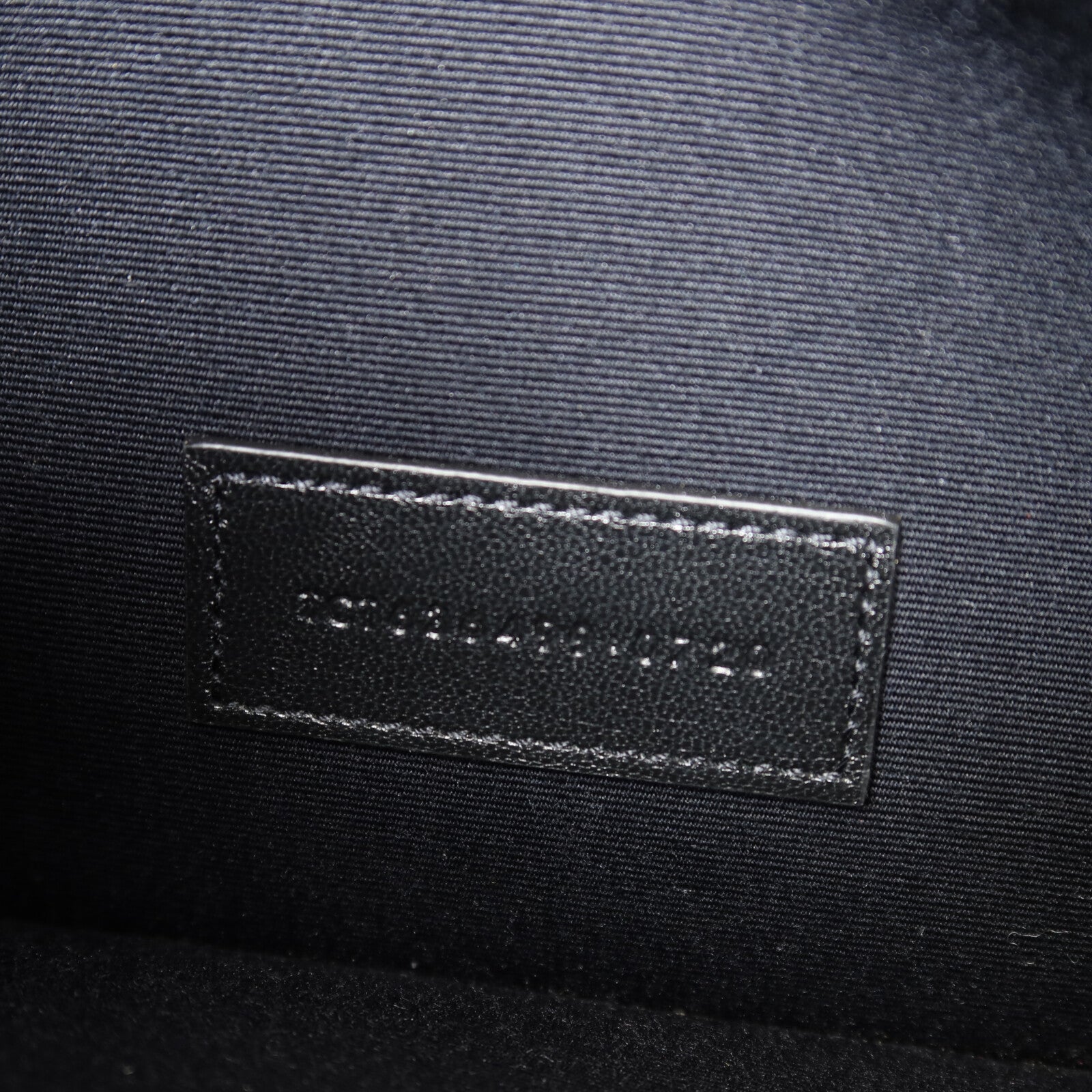 YVES SAINT LAURENT 絨布Pouch金扣手拿包