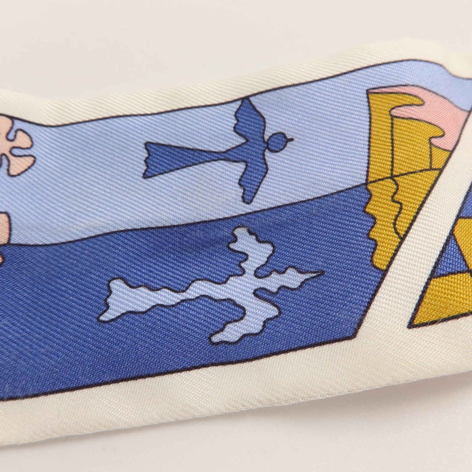 HERMES 絲質Twilly絲巾