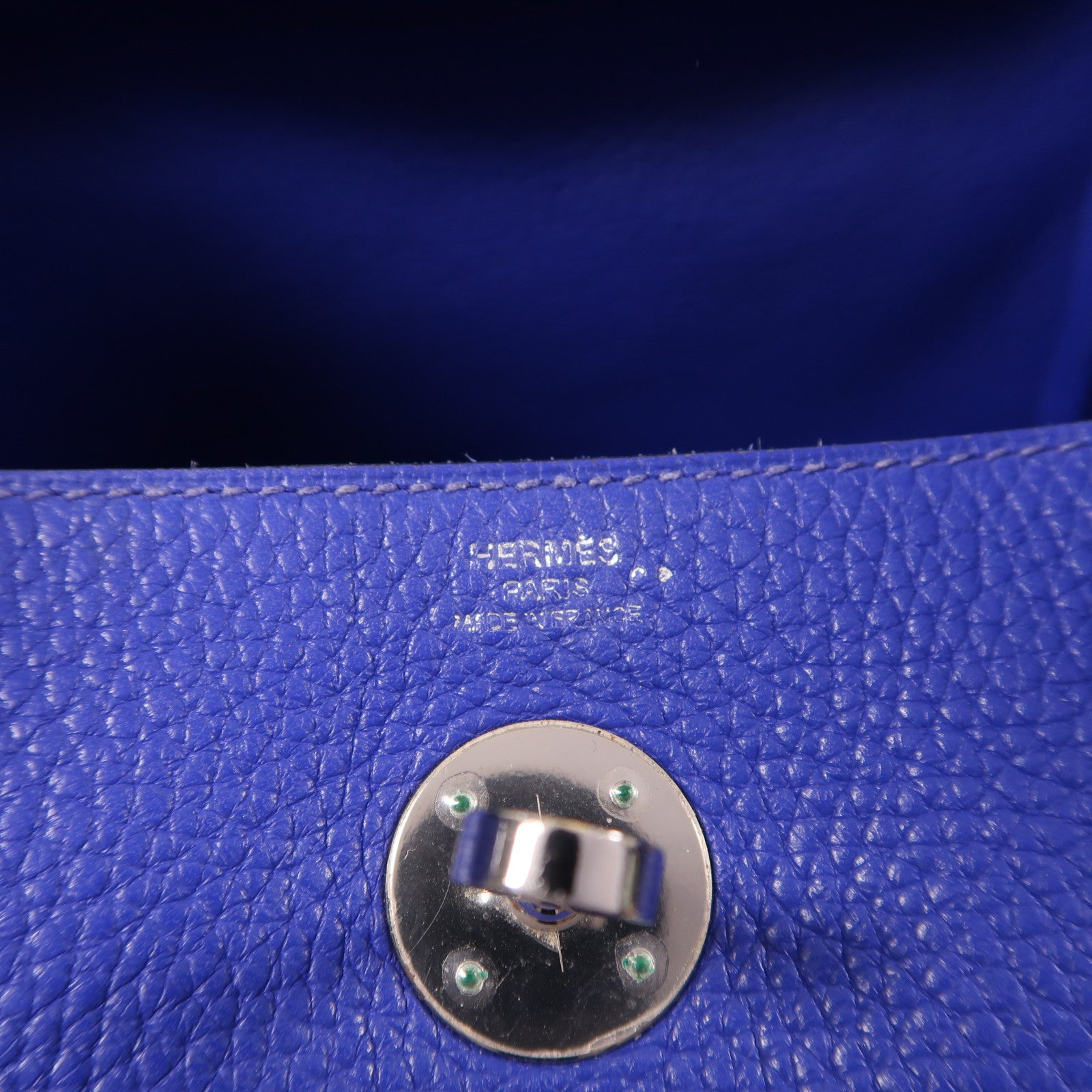 HERMES 【激減優惠】Clemence皮革/鱷魚皮革Niloticus Lindy 26肩背袋