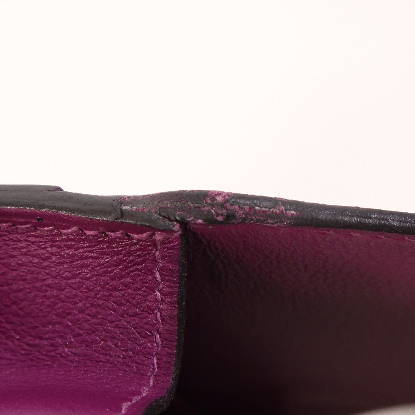 HERMES Evercolor皮革Roulis Mini銀扣肩背袋Anemone