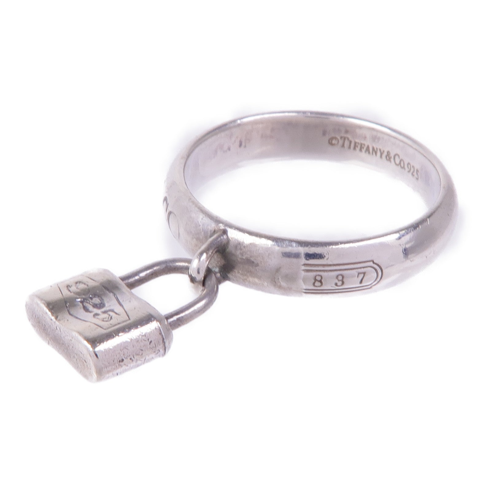 TIFFANY＆CO 925純銀Ring戒指US#5.25
