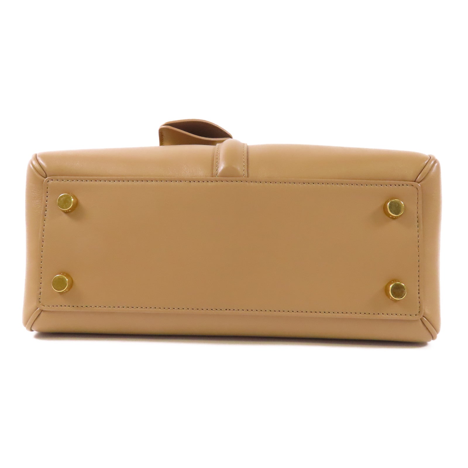 CELINE 牛皮皮革Celine 16金扣手挽肩背兩用袋