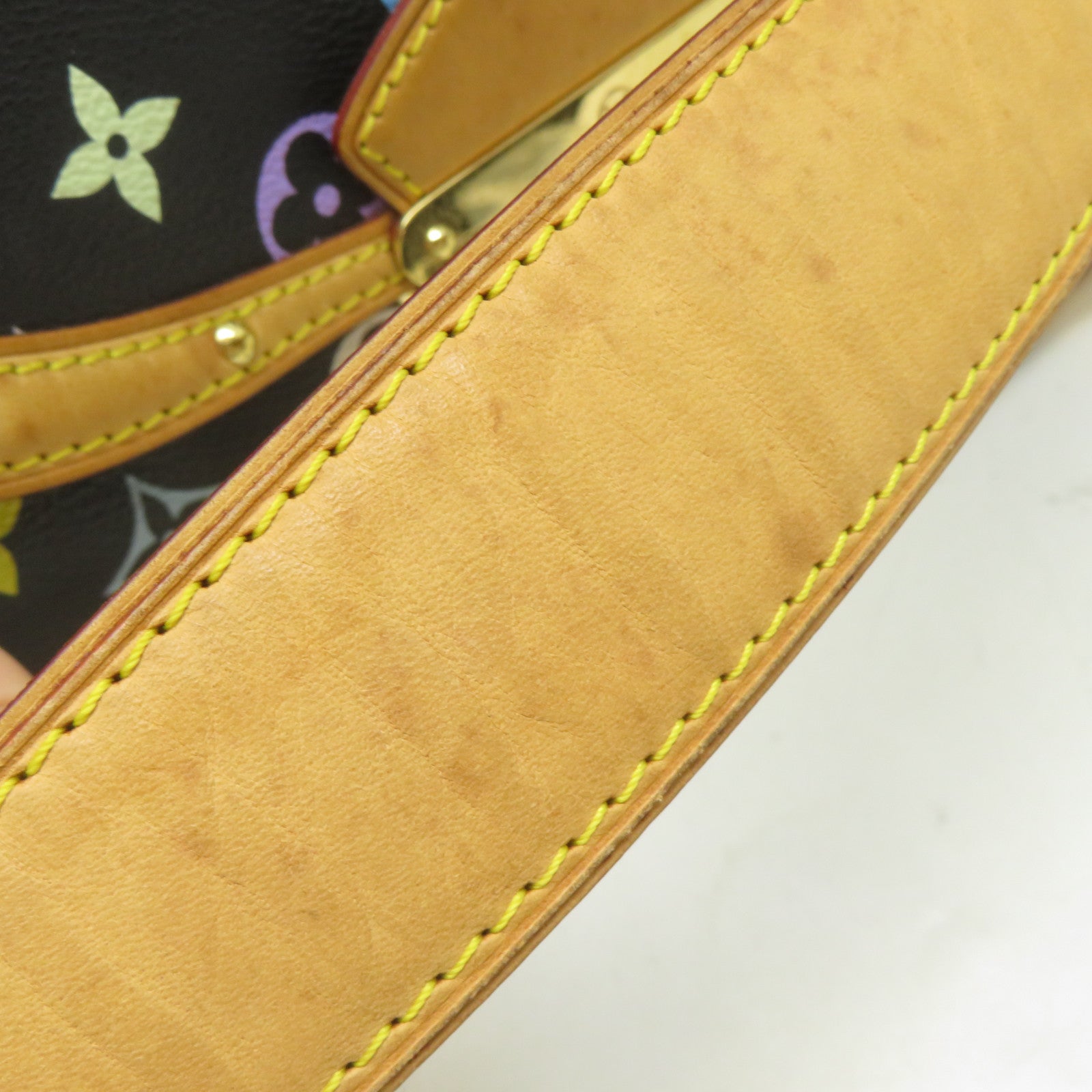 LOUIS VUITTON Monogram Multicolore Beverly金扣肩背袋黑色/彩色