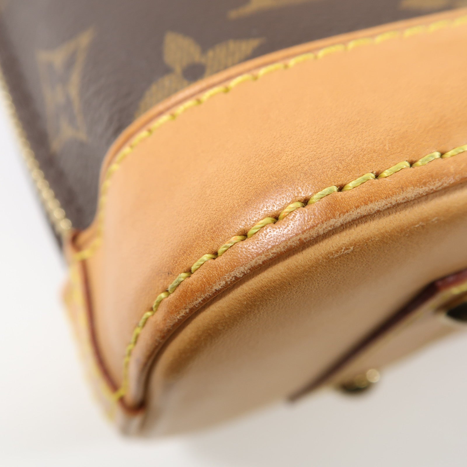 LOUIS VUITTON 【激減優惠】Monogram Alma BB金扣手挽肩背兩用袋啡色