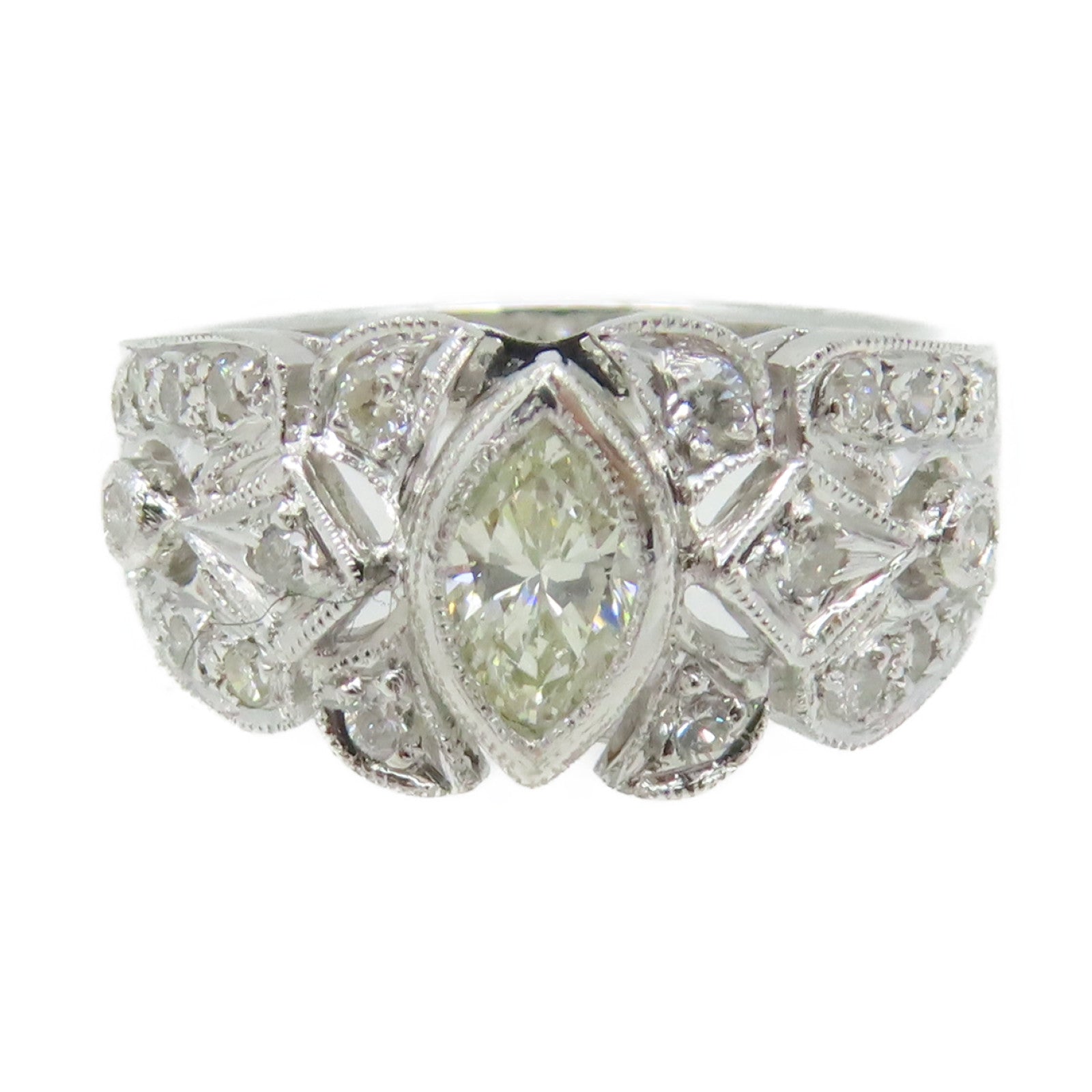 JEWELRY 【激減優惠】18K白金/0.47ct/0.94ct鑽石Diamond Ring戒指US#5.25
