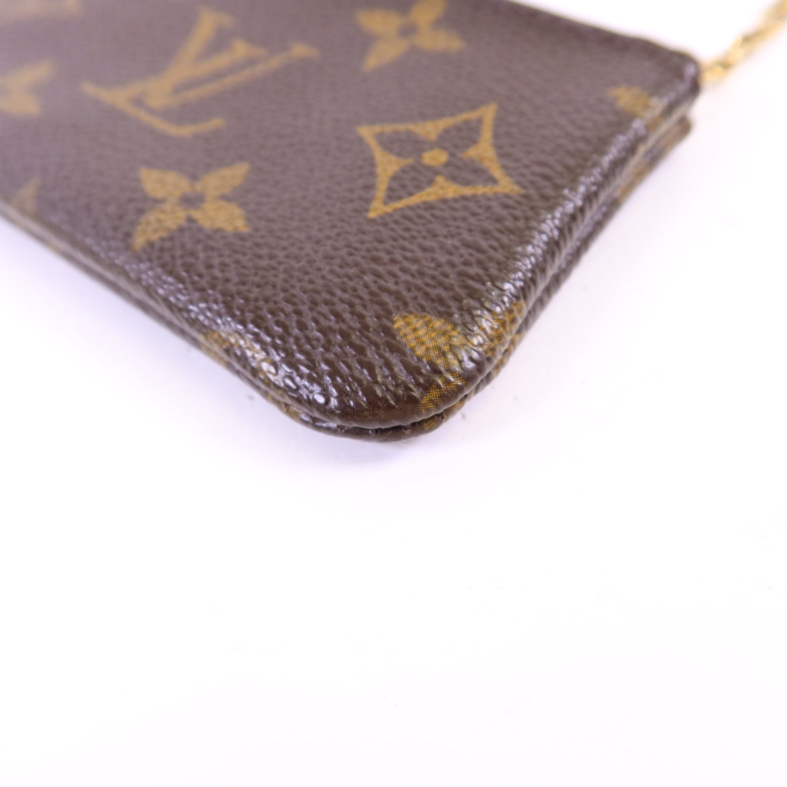 LOUIS VUITTON Monogram Key Pouch金扣鎖匙包