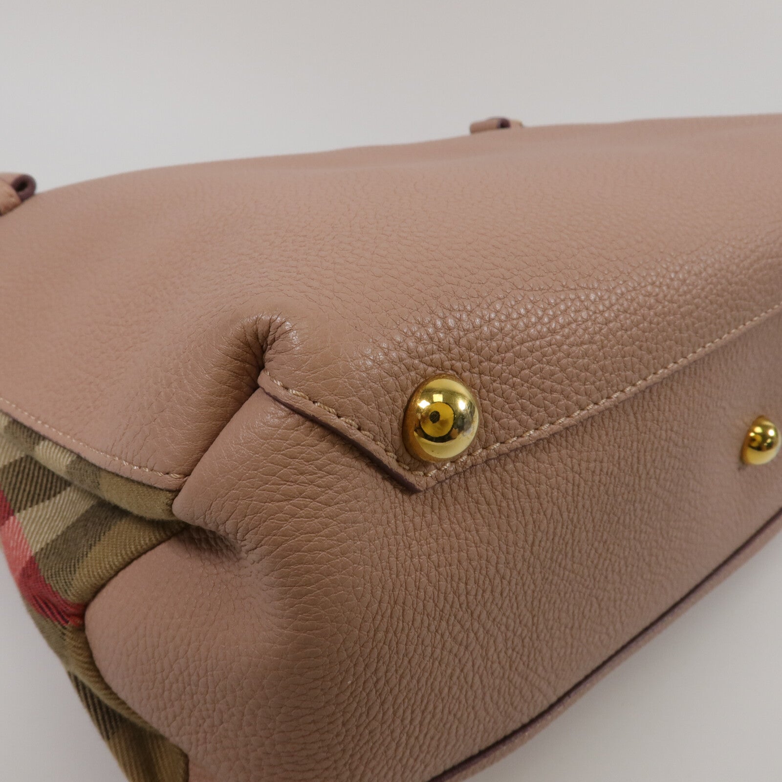 BURBERRY 牛皮皮革2Way Shoulder手挽肩背兩用袋