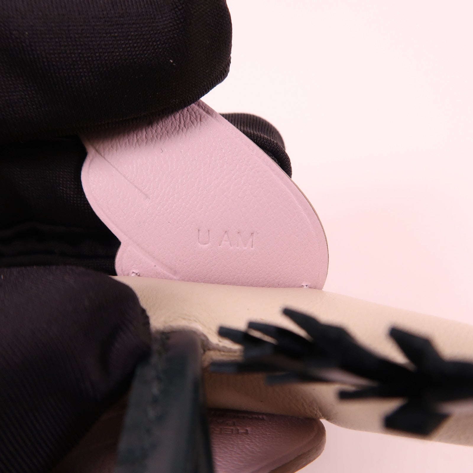 HERMES Swift皮革Rodeo Pegase PM掛飾Nata