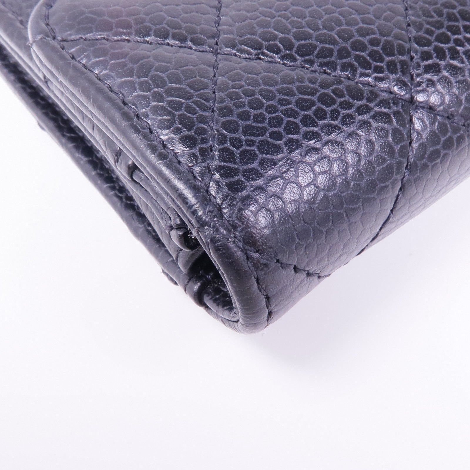 CHANEL 牛皮皮革Card Case金扣卡片套