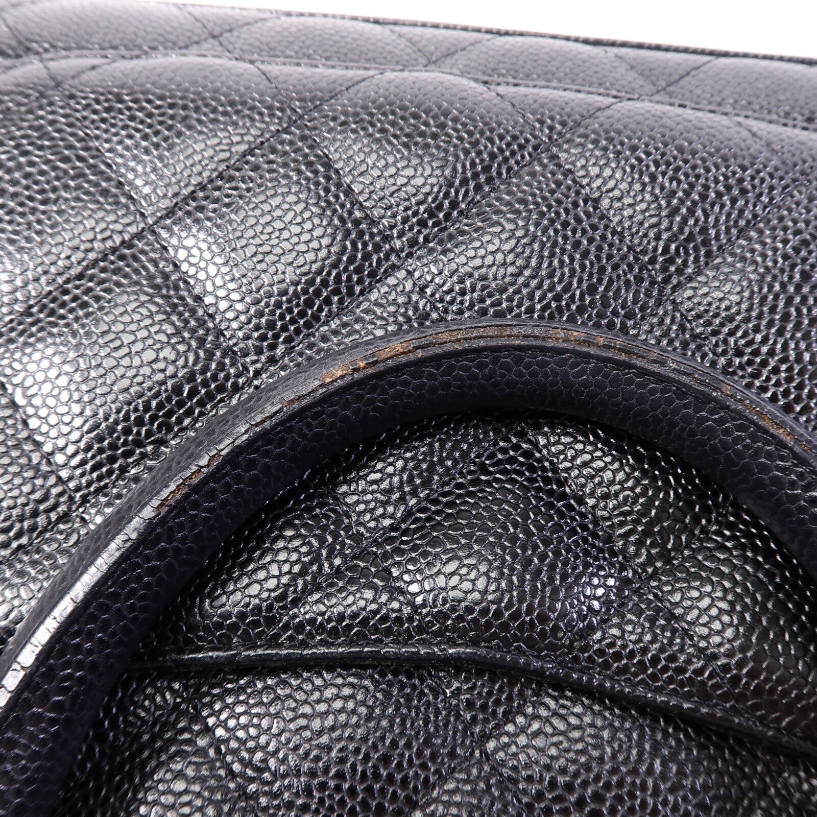 CHANEL 牛皮皮革Vintage HandBag手挽袋