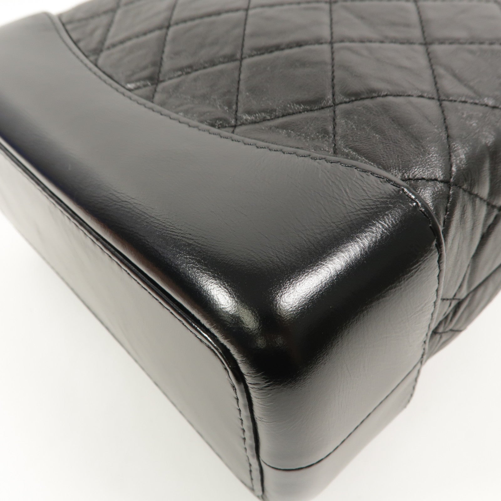 CHANEL 牛皮皮革Gabrielle BackPack鏈帶背包
