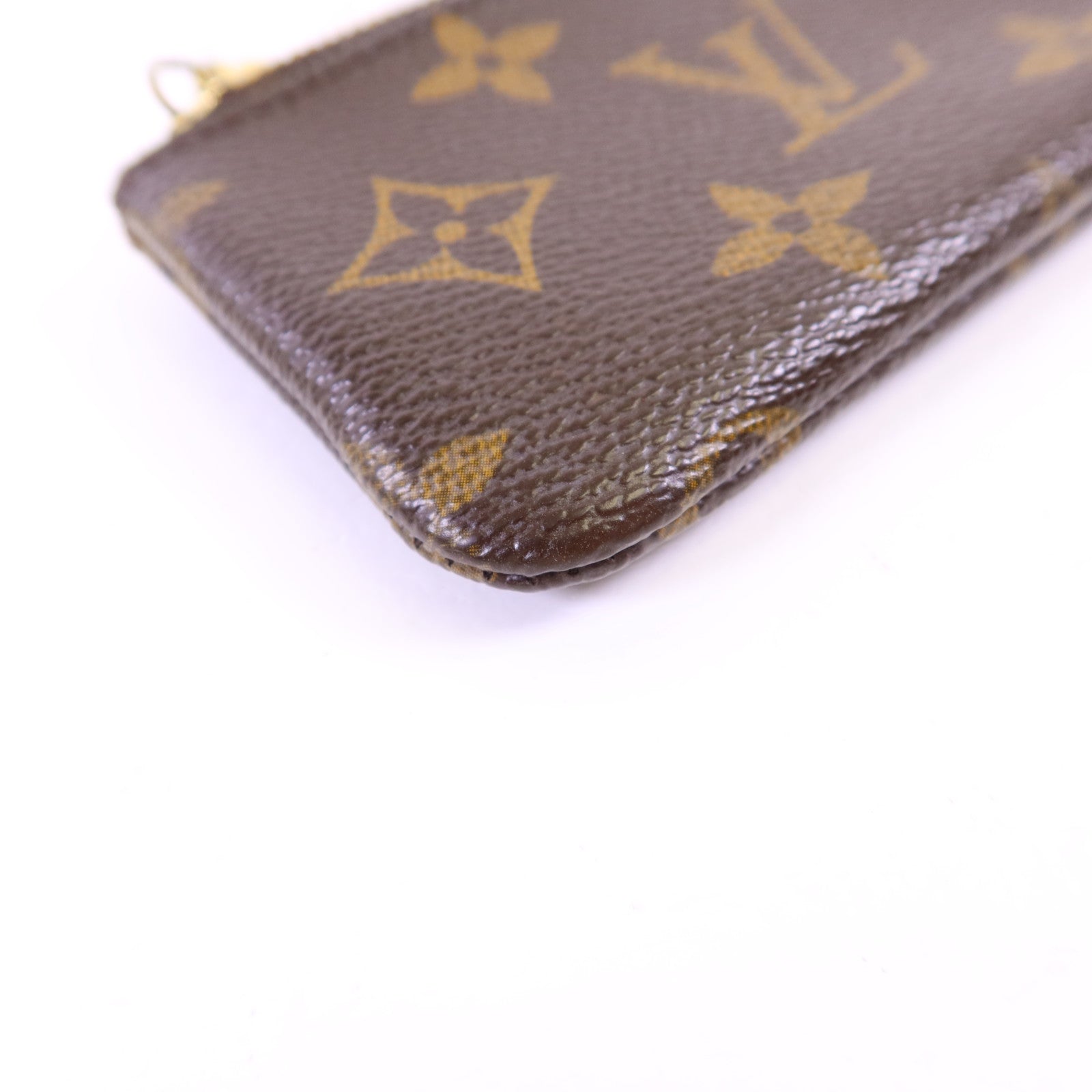 LOUIS VUITTON Monogram Key Pouch金扣鎖匙包