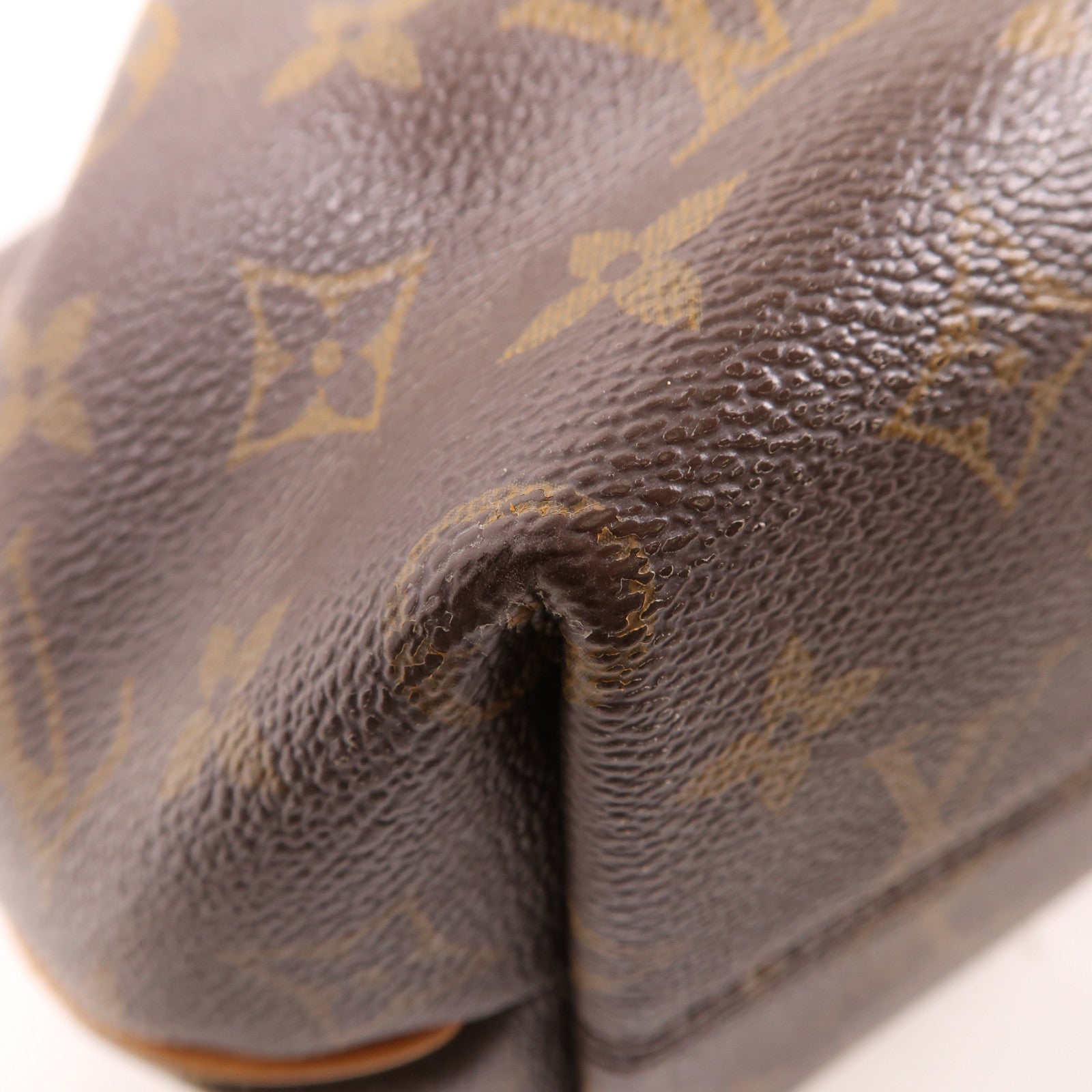 LOUIS VUITTON Monogram Turenne PM金扣手挽肩背兩用袋棕色